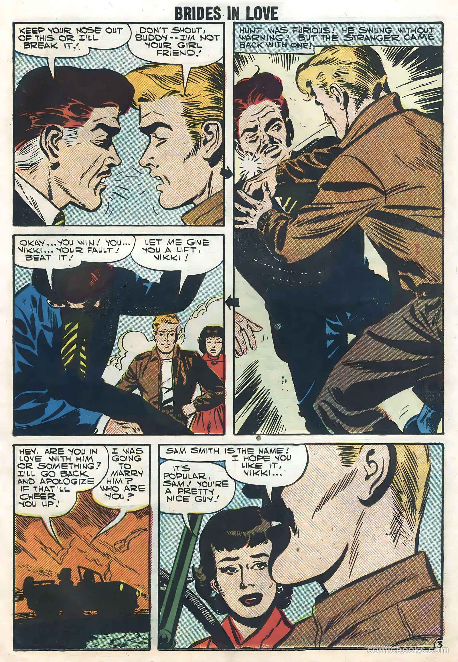 Brides in Love #7 (1958) — page 45 of 68
