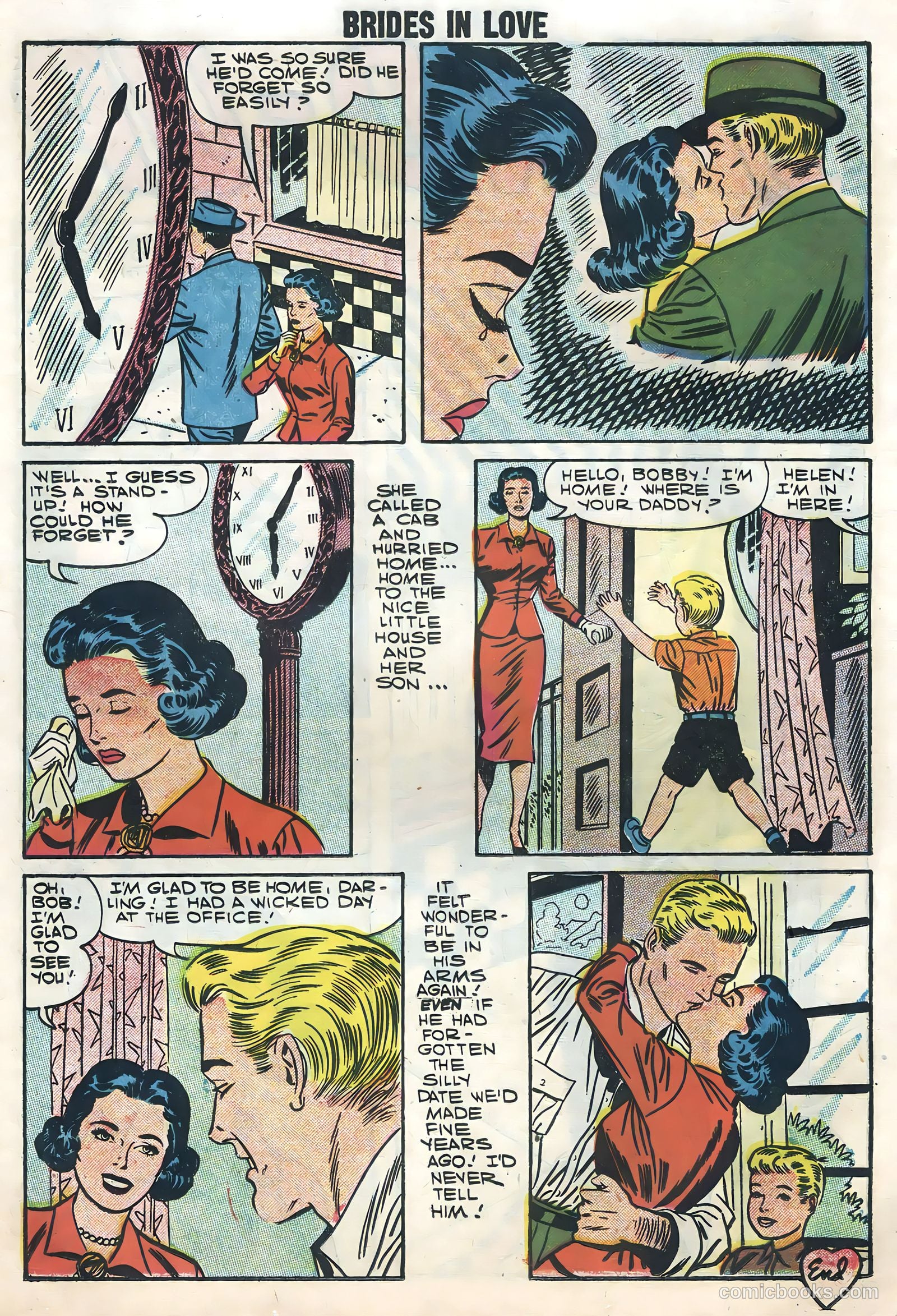 Brides in Love #7 (1958) — page 50 of 68