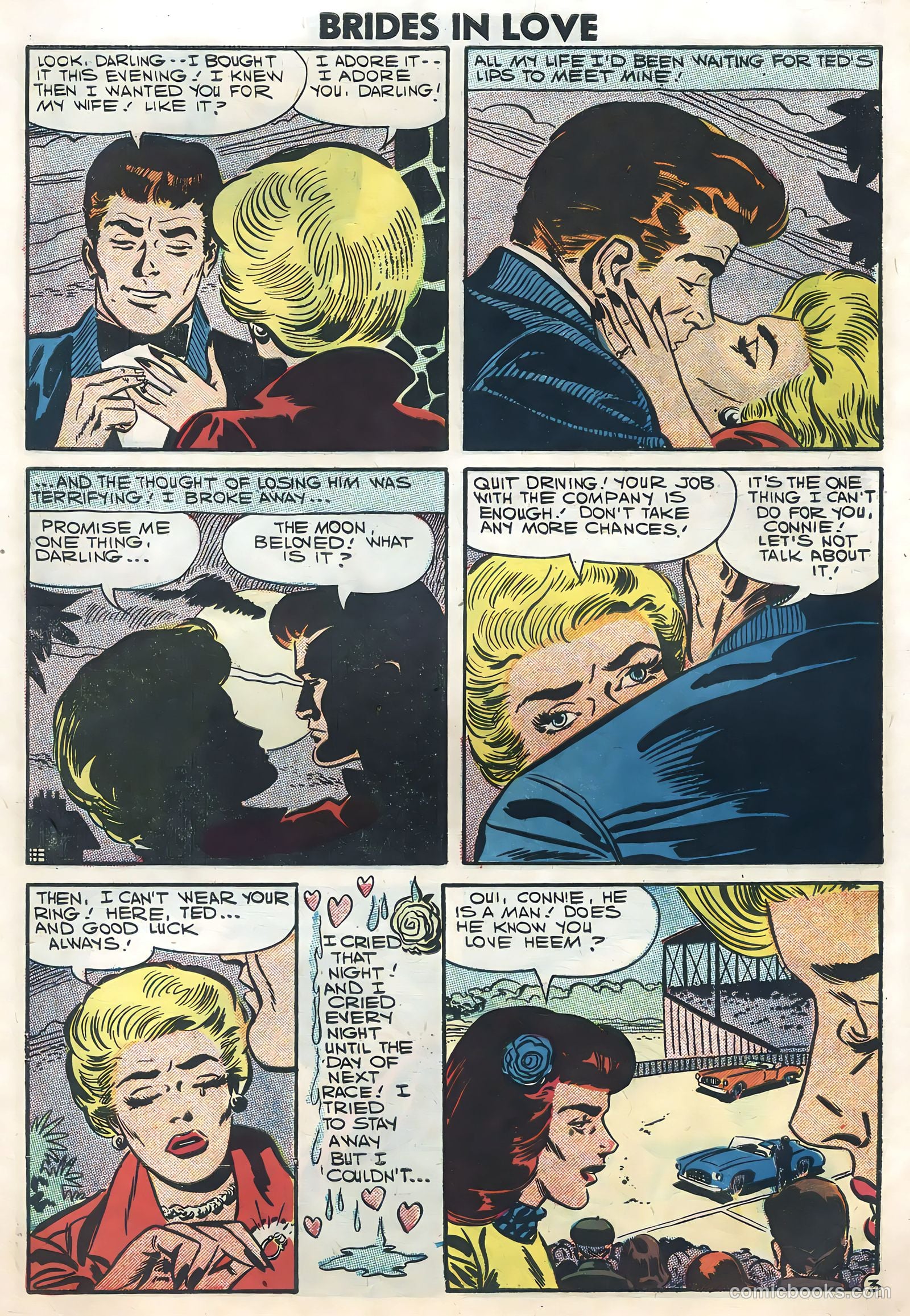 Brides in Love #7 (1958) — page 56 of 68