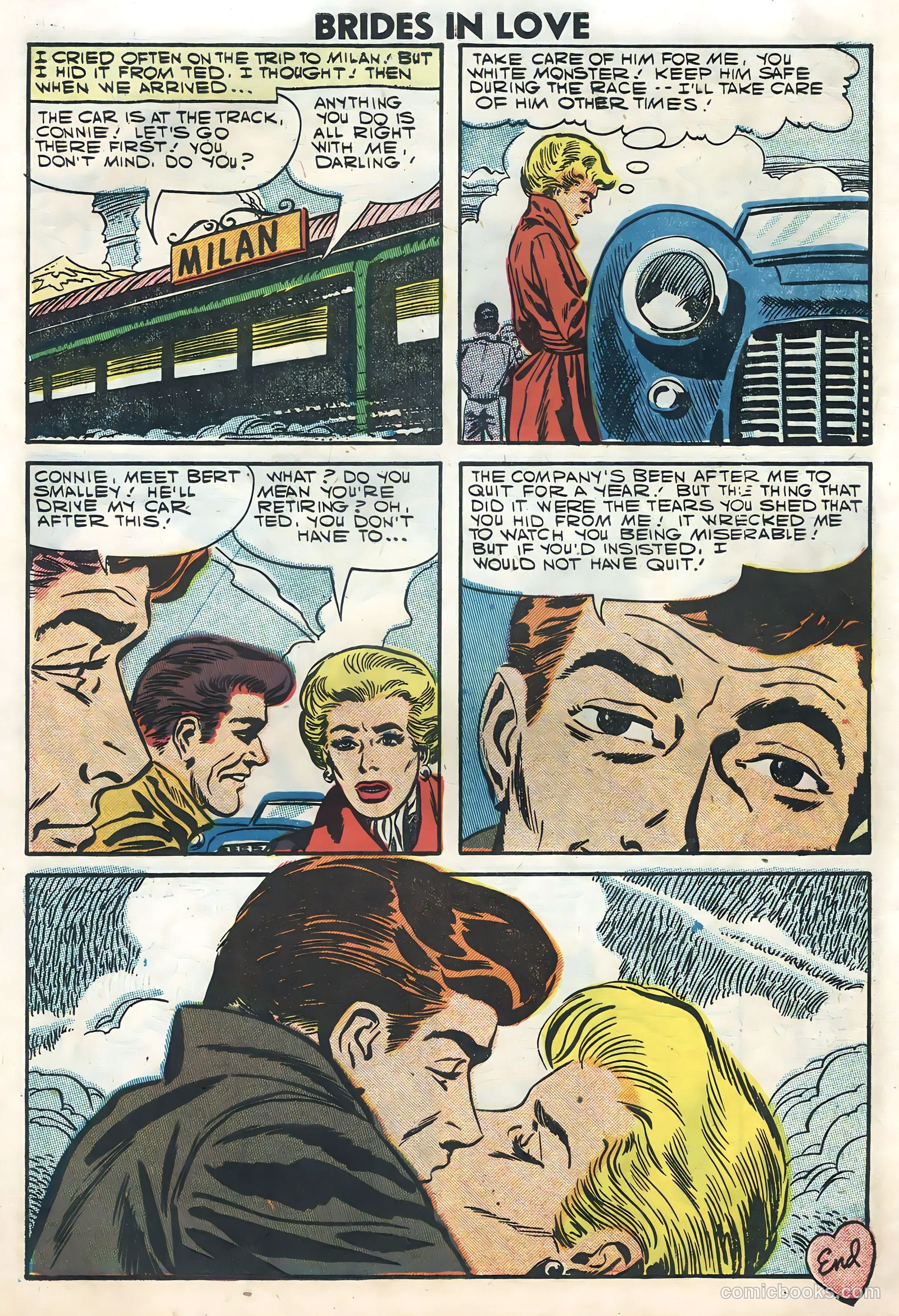 Brides in Love #7 (1958) — page 58 of 68