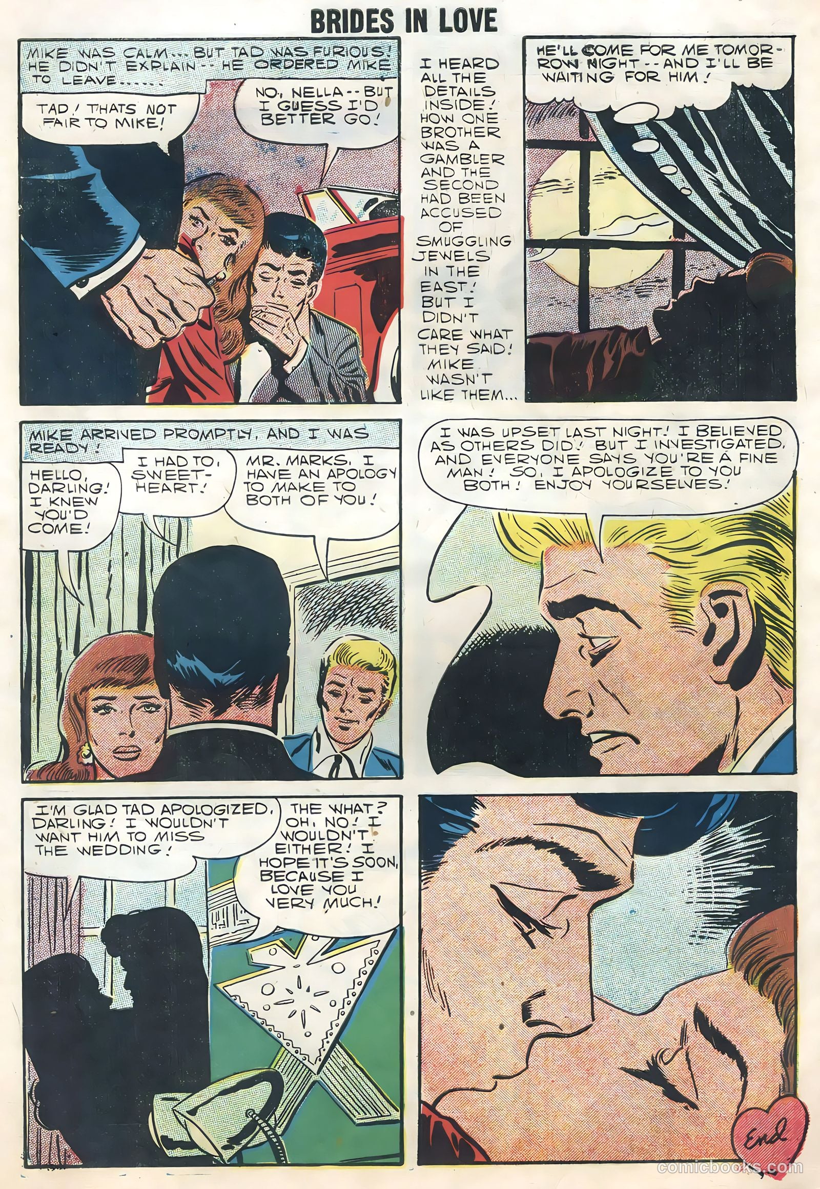 Brides in Love #7 (1958) — page 64 of 68