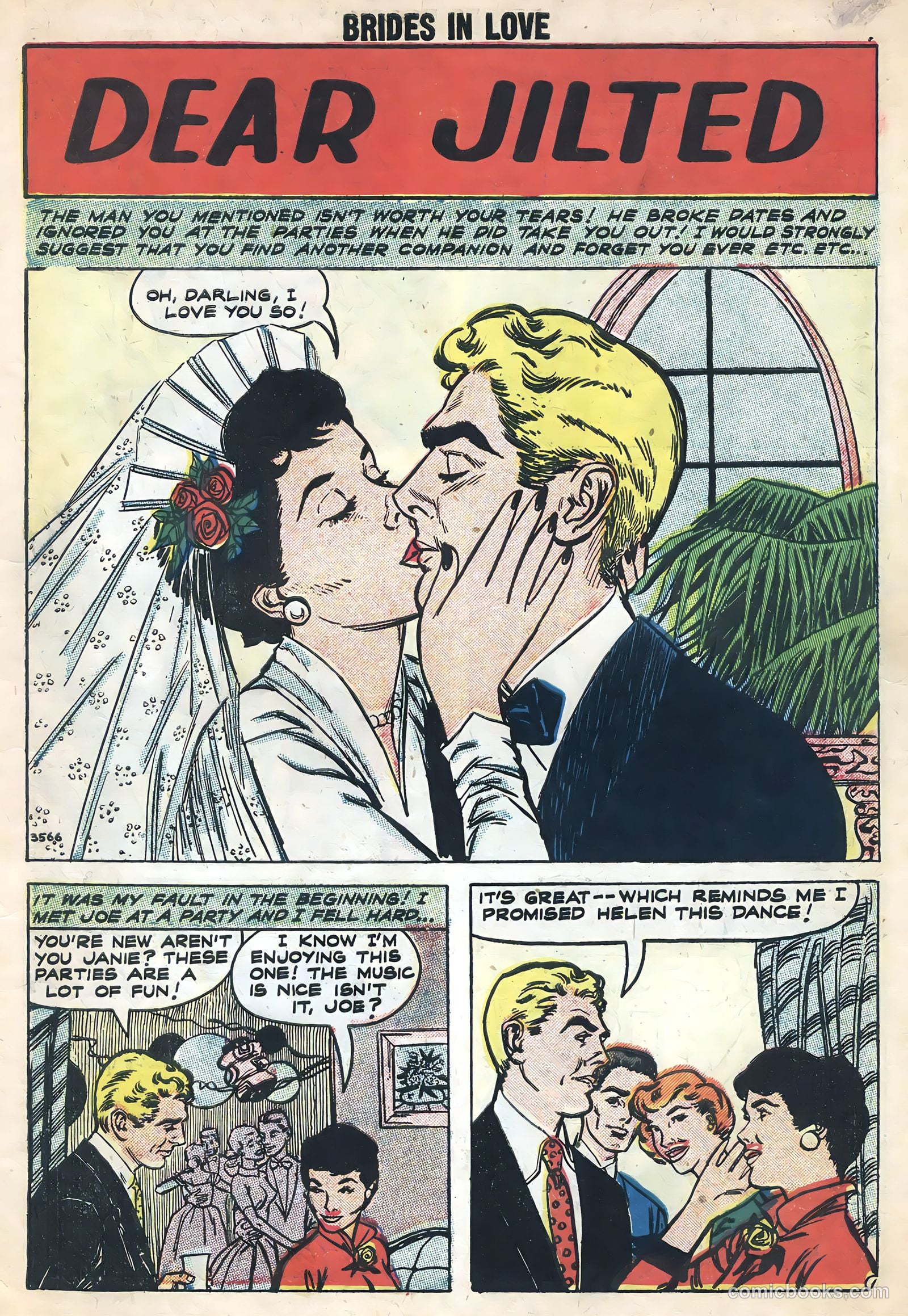 Brides in Love #8 (1958) — page 3 of 36