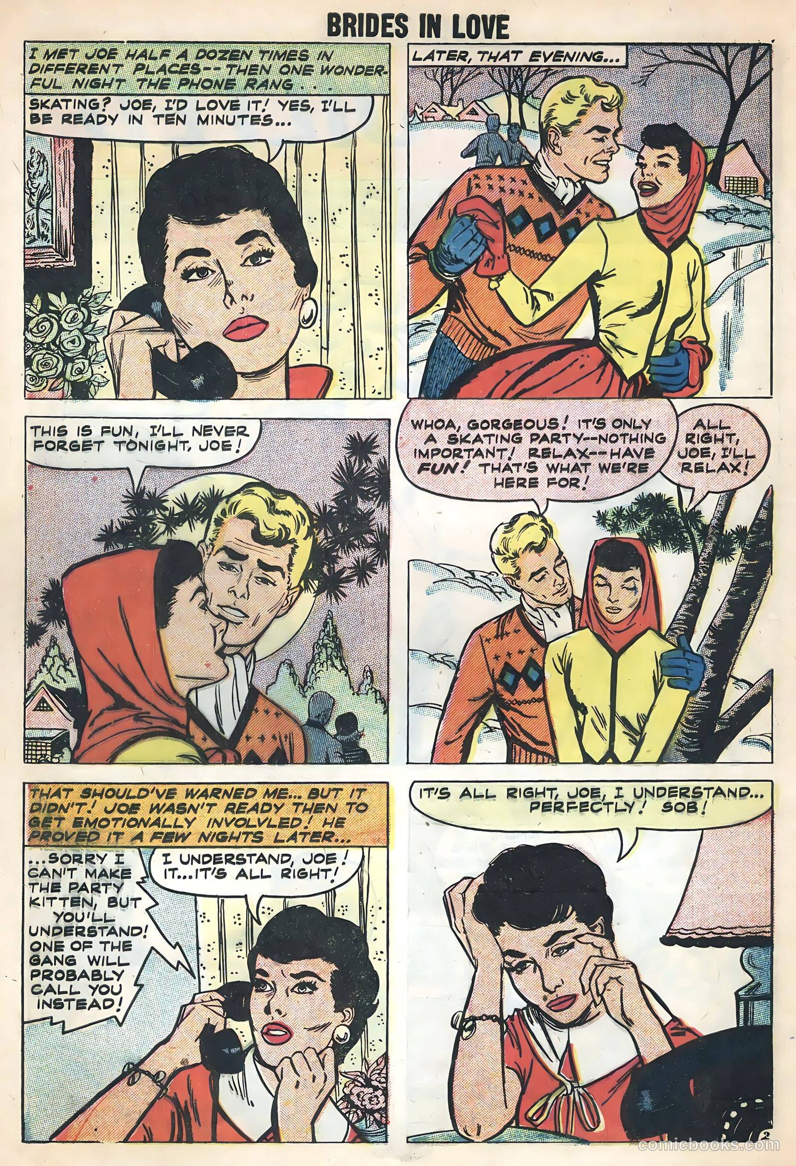 Brides in Love #8 (1958) — page 4 of 36