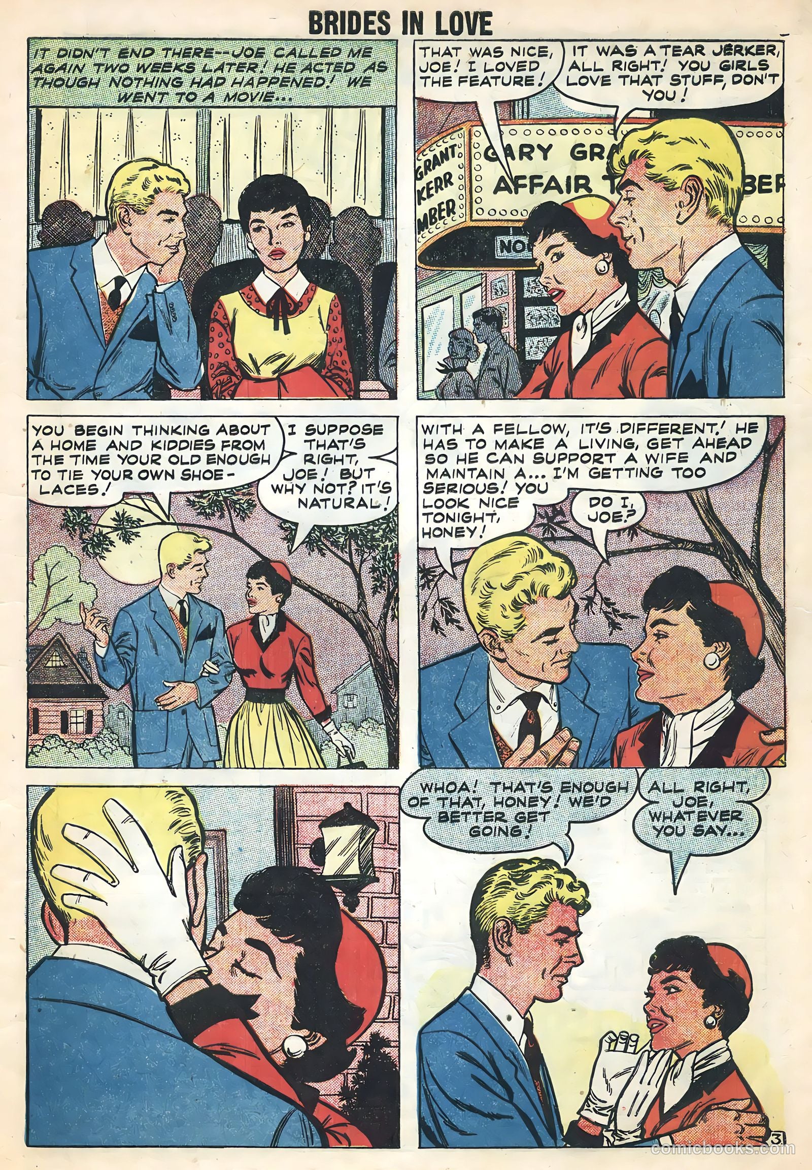 Brides in Love #8 (1958) — page 5 of 36