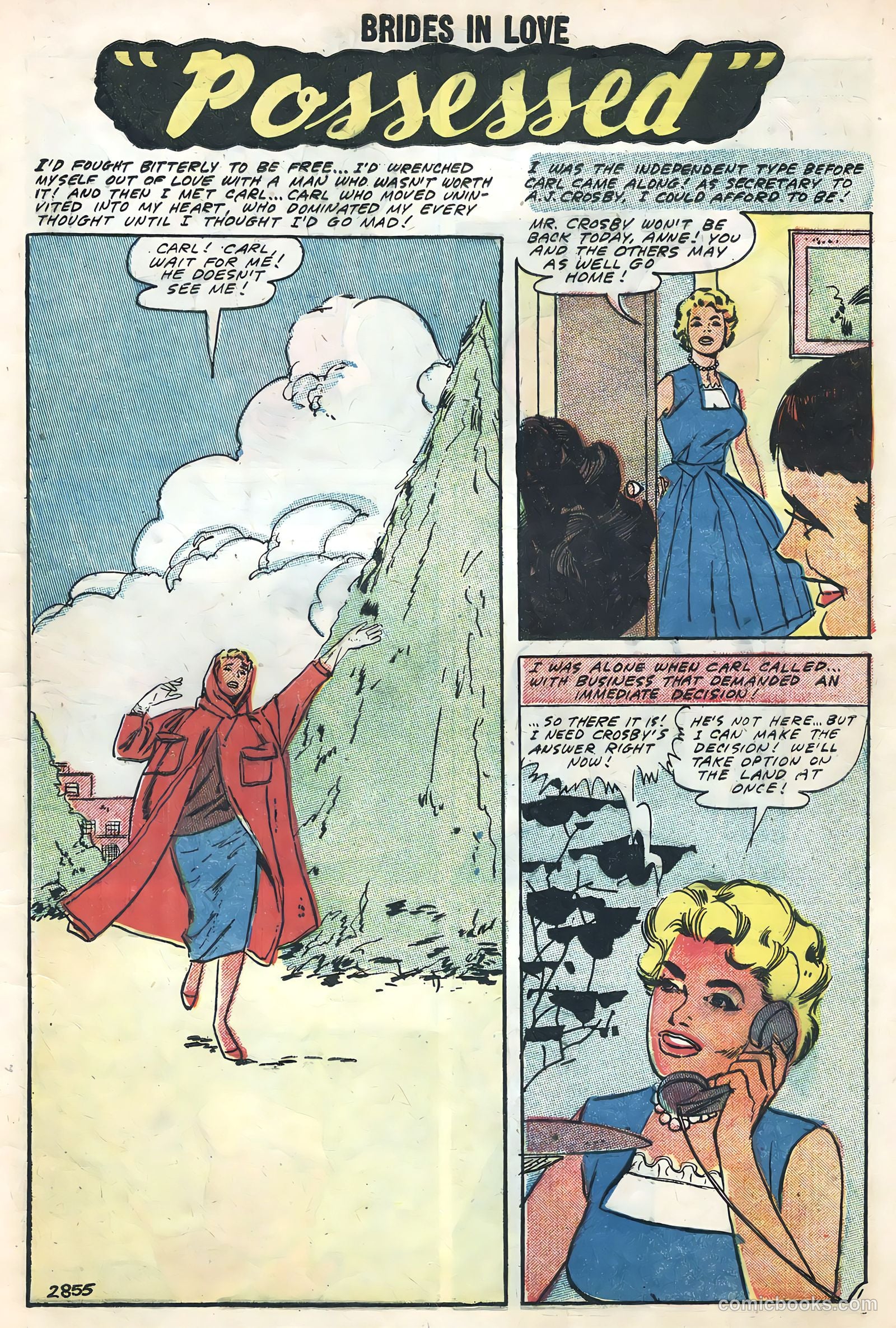 Brides in Love #8 (1958) — page 9 of 36