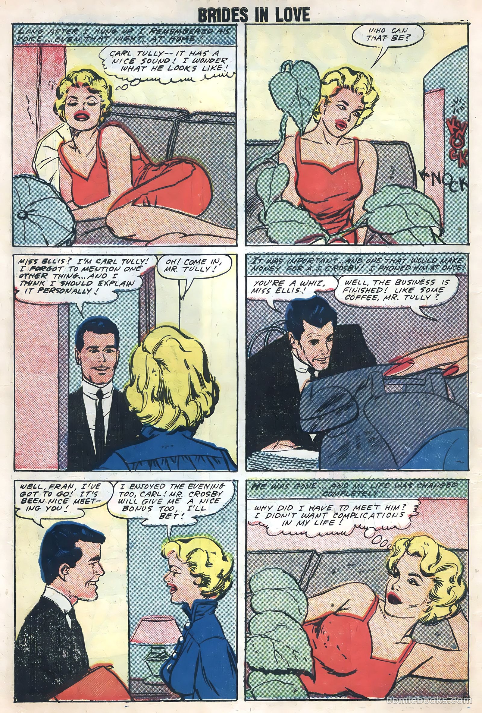 Brides in Love #8 (1958) — page 10 of 36