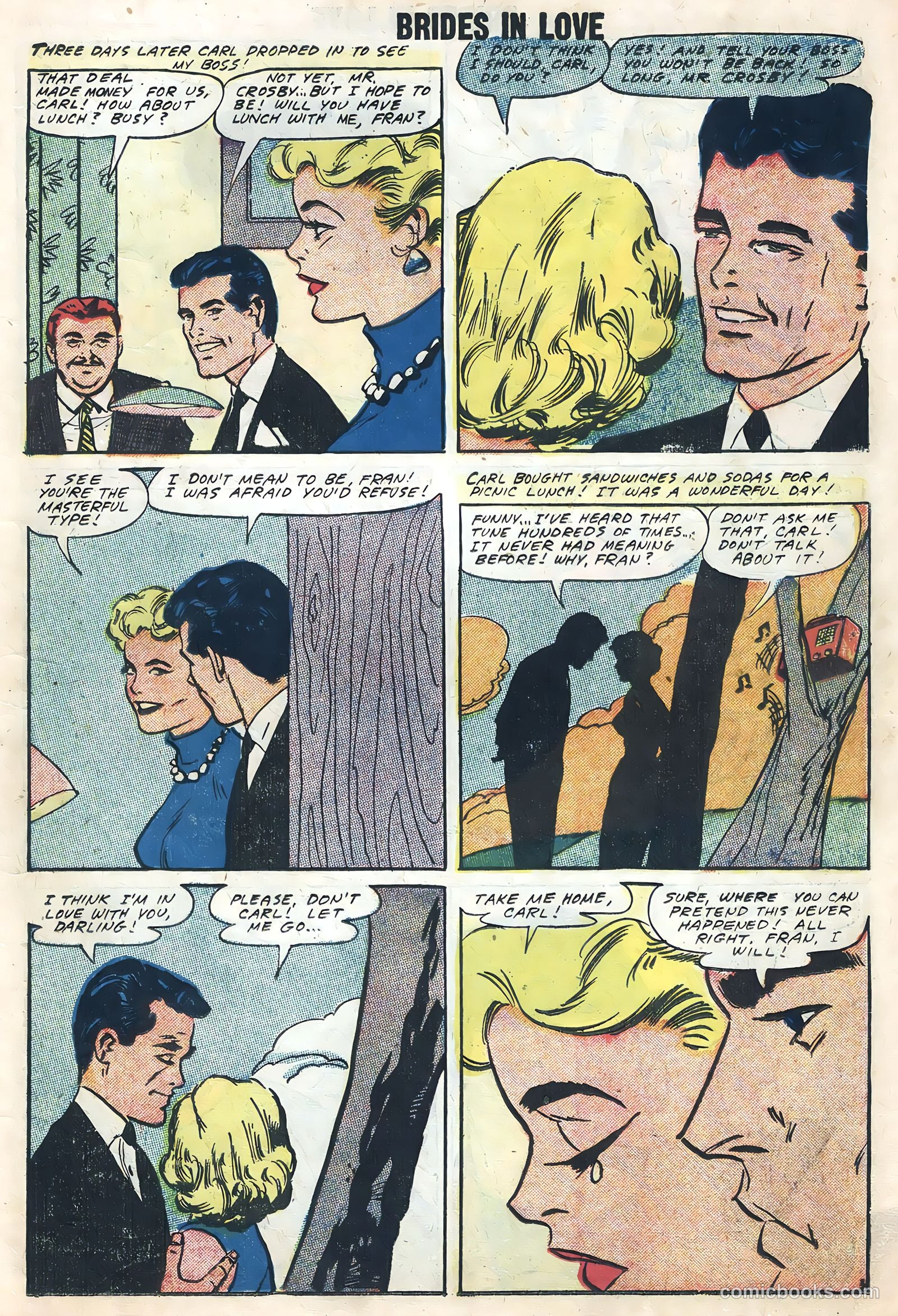 Brides in Love #8 (1958) — page 11 of 36