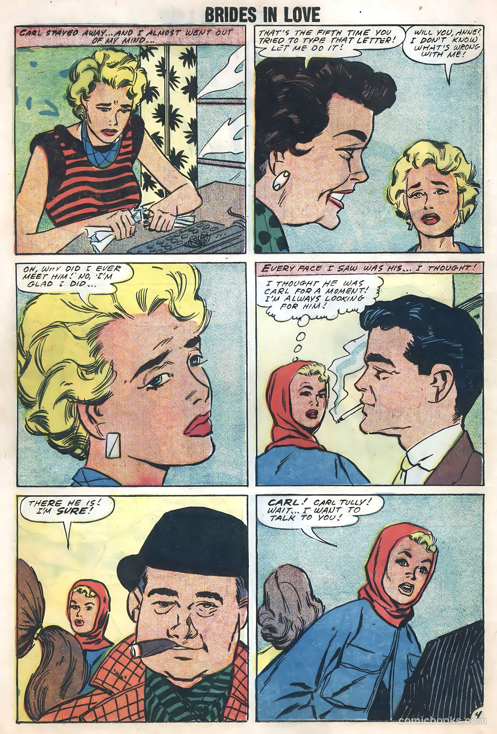 Brides in Love #8 (1958) — page 12 of 36