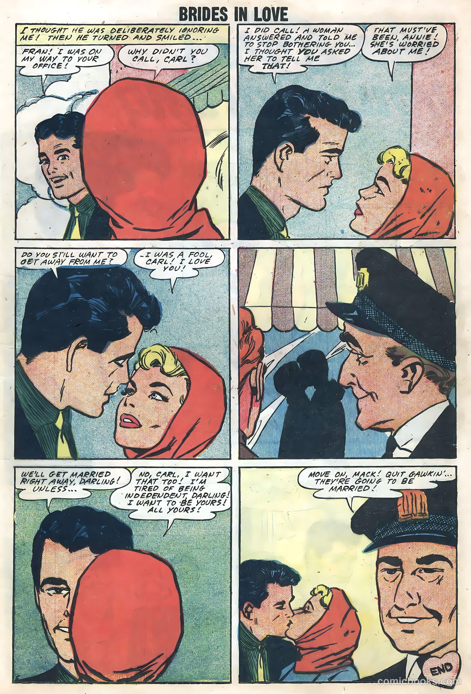 Brides in Love #8 (1958) — page 13 of 36