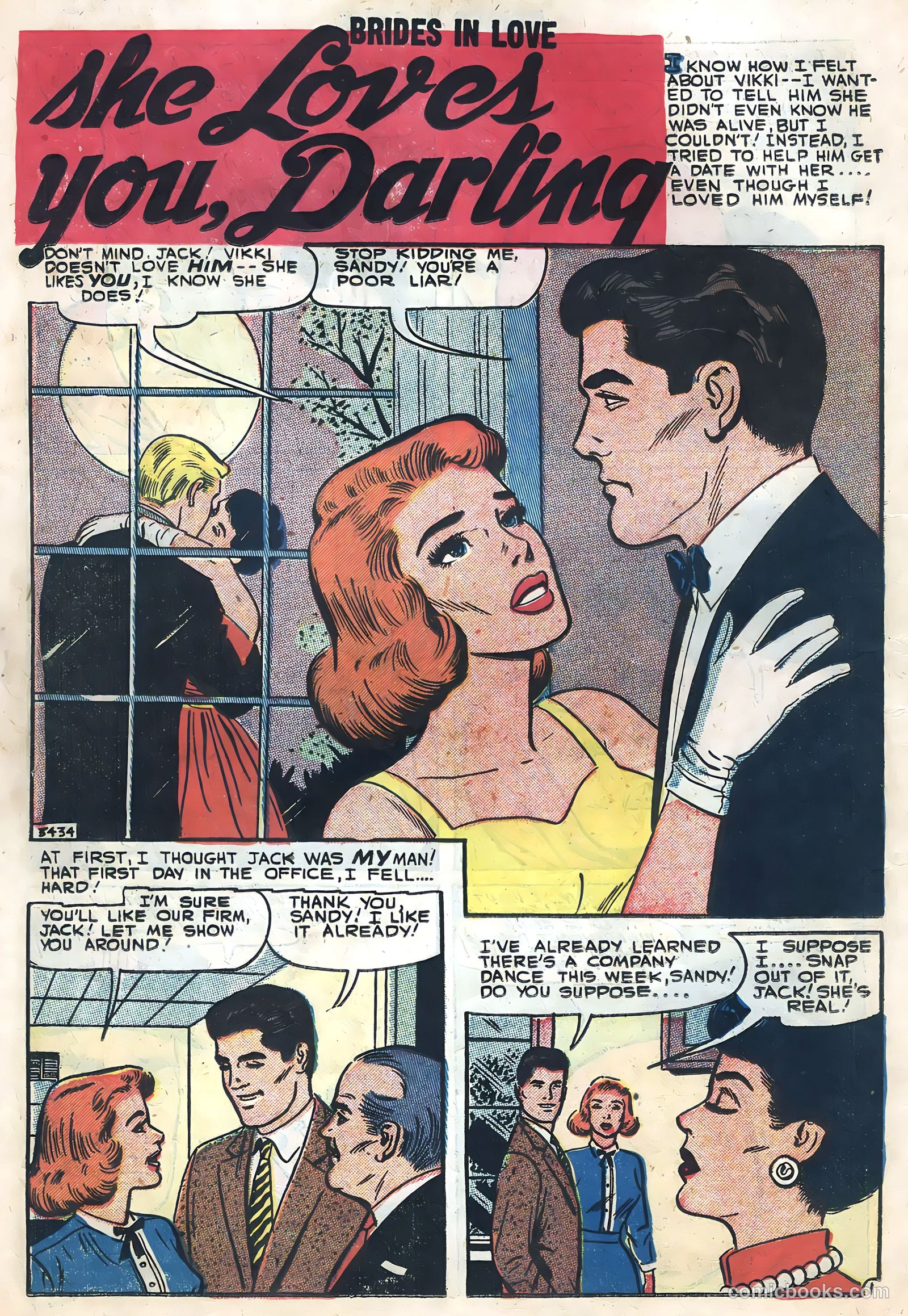Brides in Love #8 (1958) — page 14 of 36