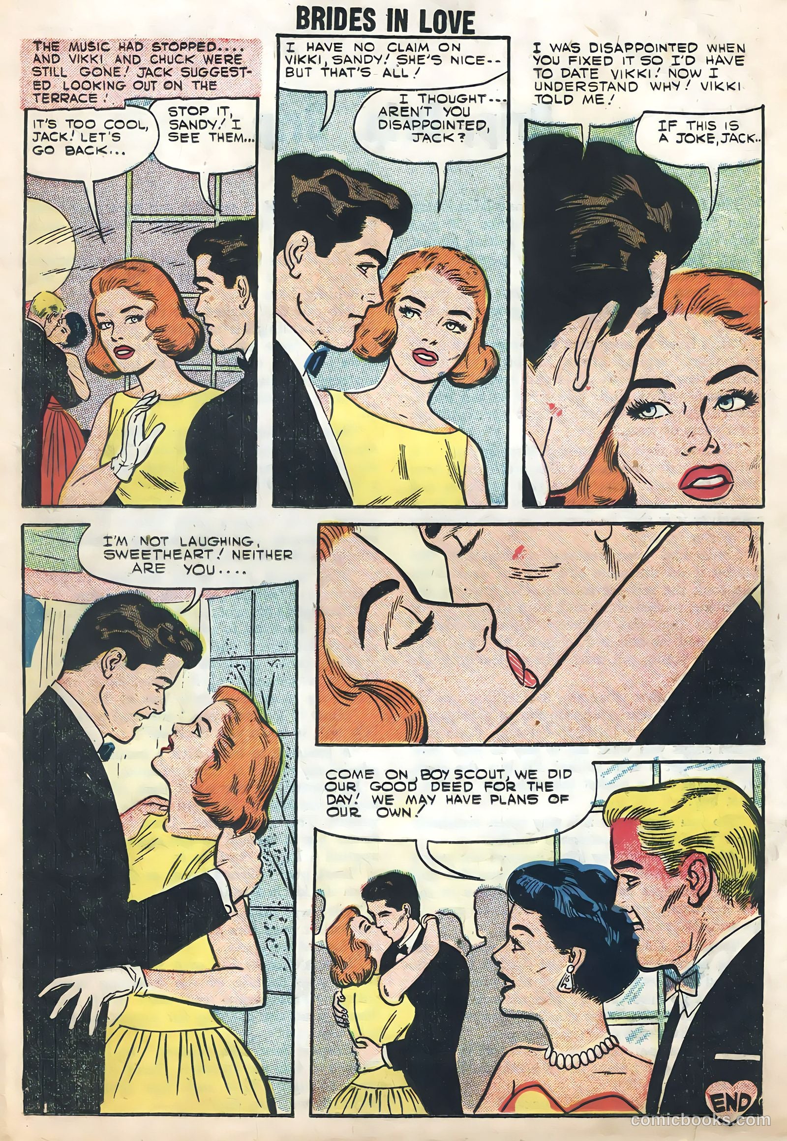 Brides in Love #8 (1958) — page 19 of 36