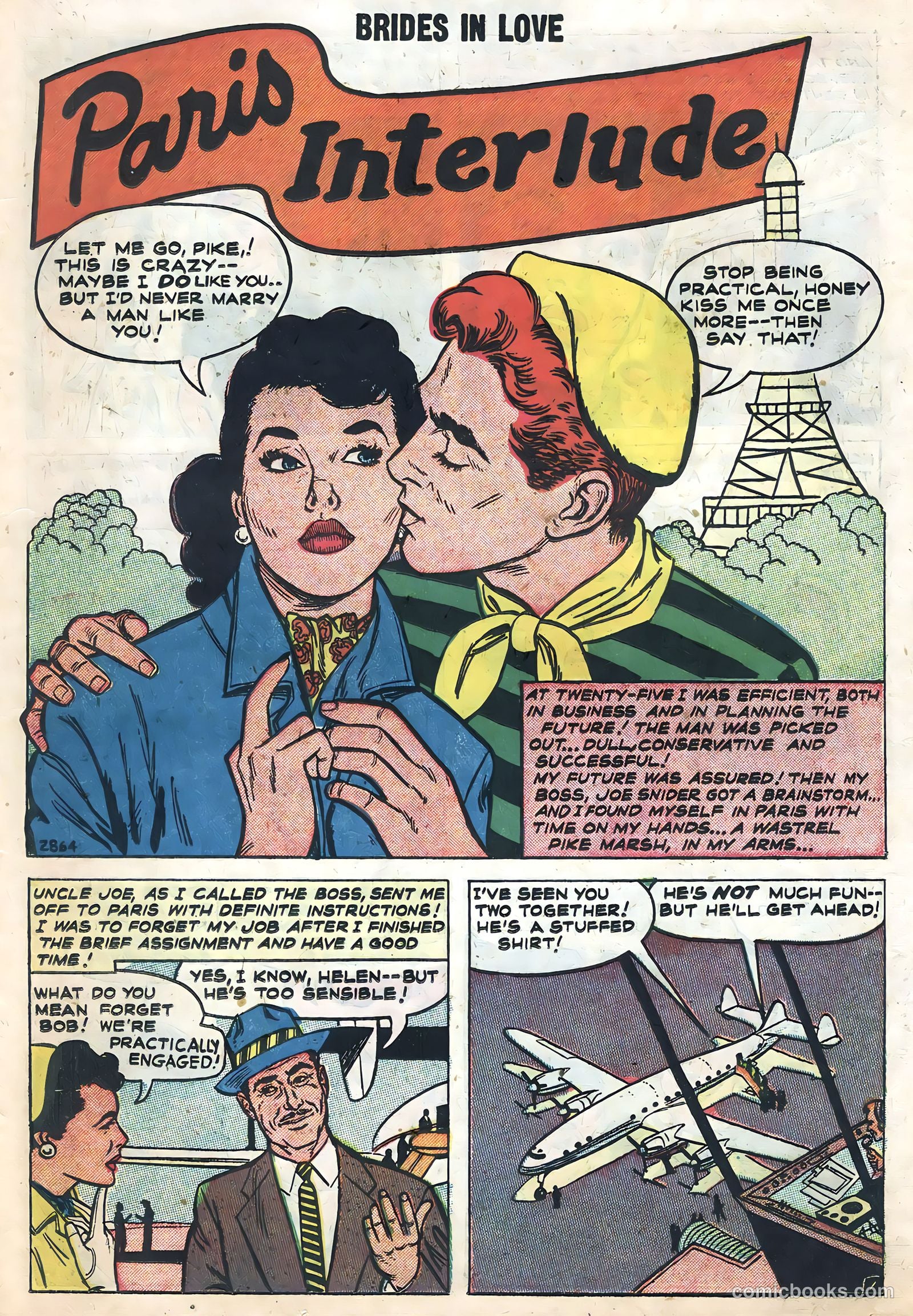 Brides in Love #8 (1958) — page 23 of 36