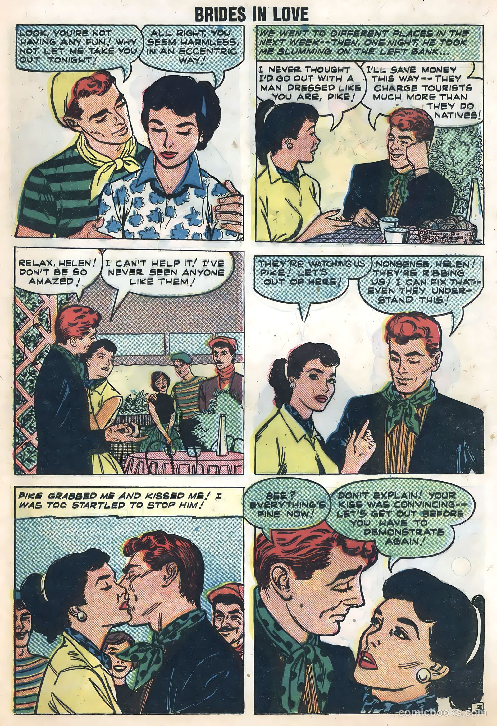 Brides in Love #8 (1958) — page 25 of 36