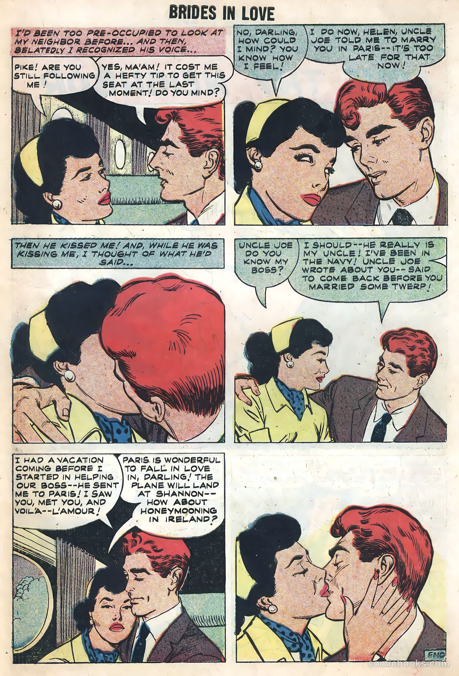 Brides in Love #8 (1958) — page 27 of 36