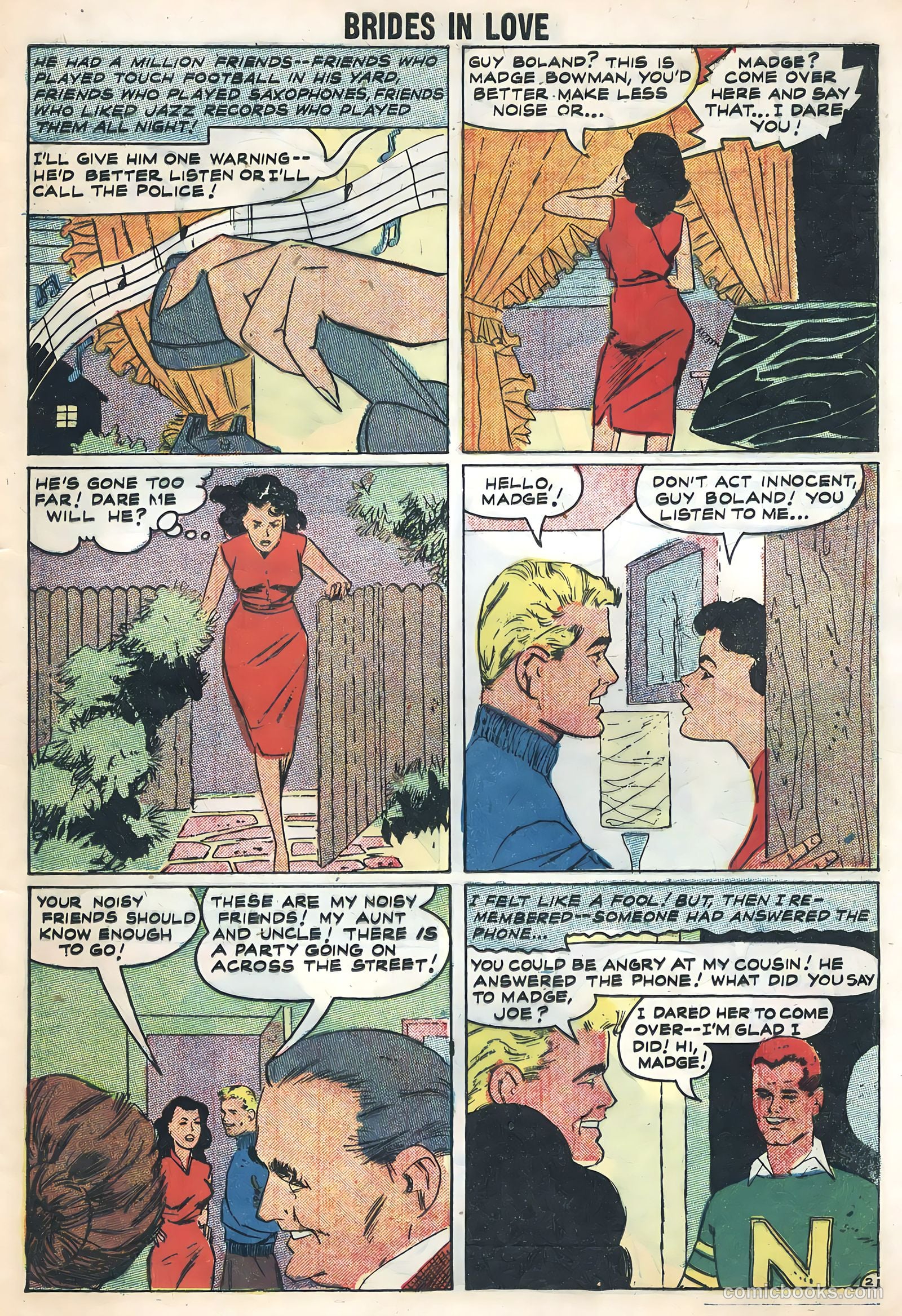 Brides in Love #8 (1958) — page 29 of 36