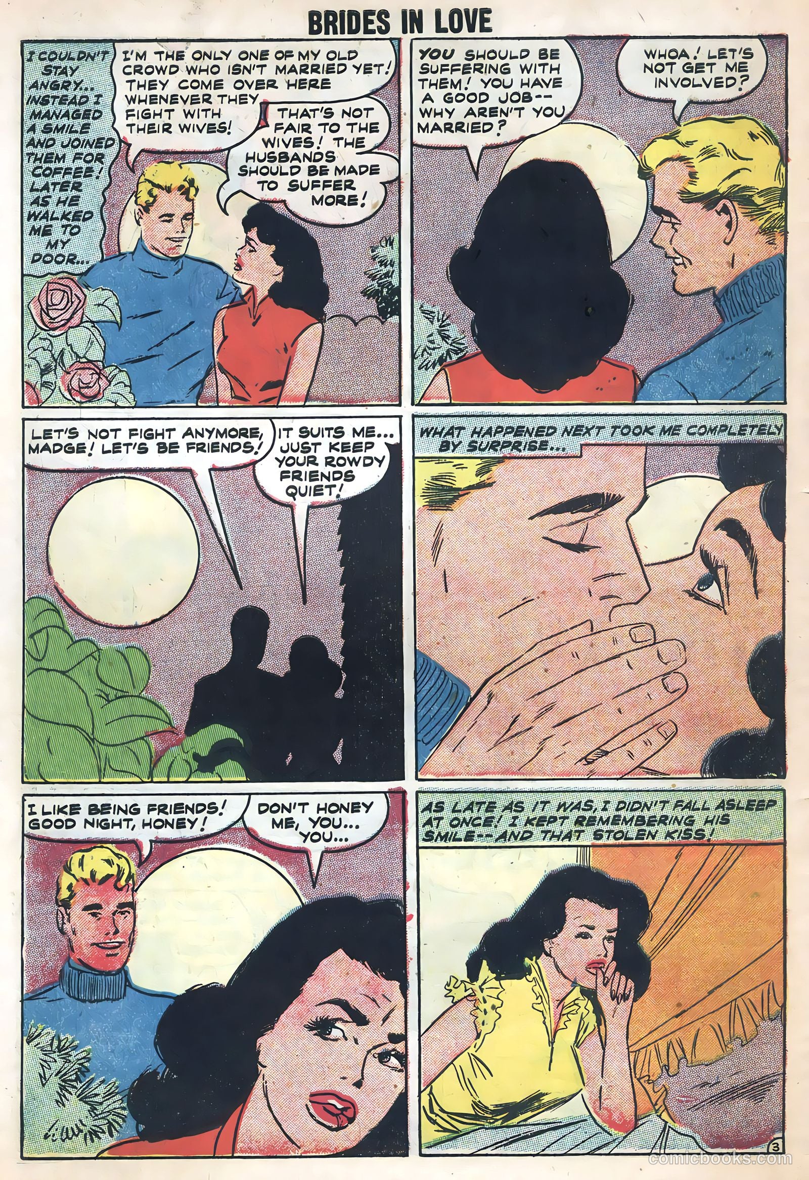 Brides in Love #8 (1958) — page 30 of 36