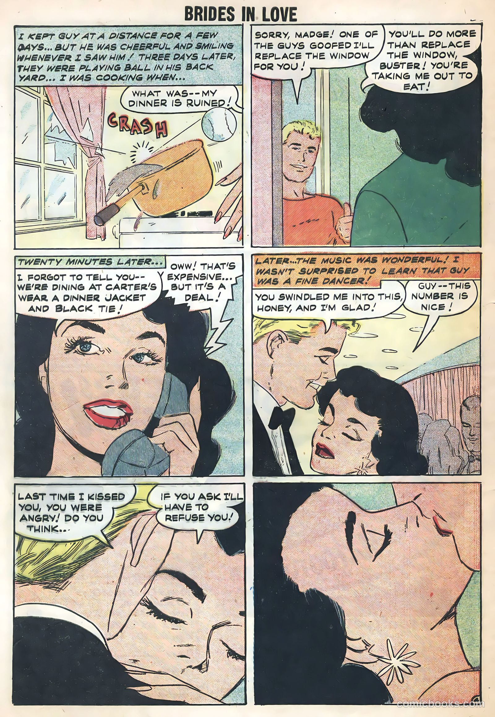 Brides in Love #8 (1958) — page 32 of 36