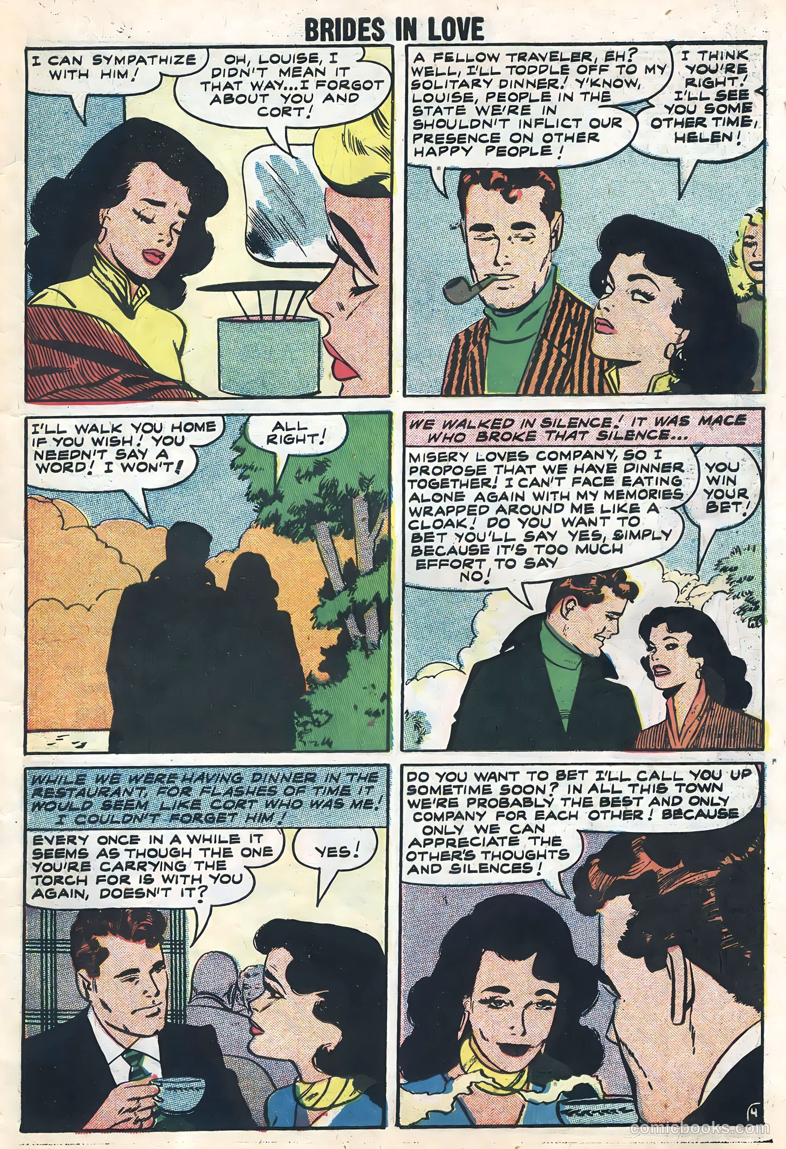 Brides in Love #9 (1958) — page 7 of 36