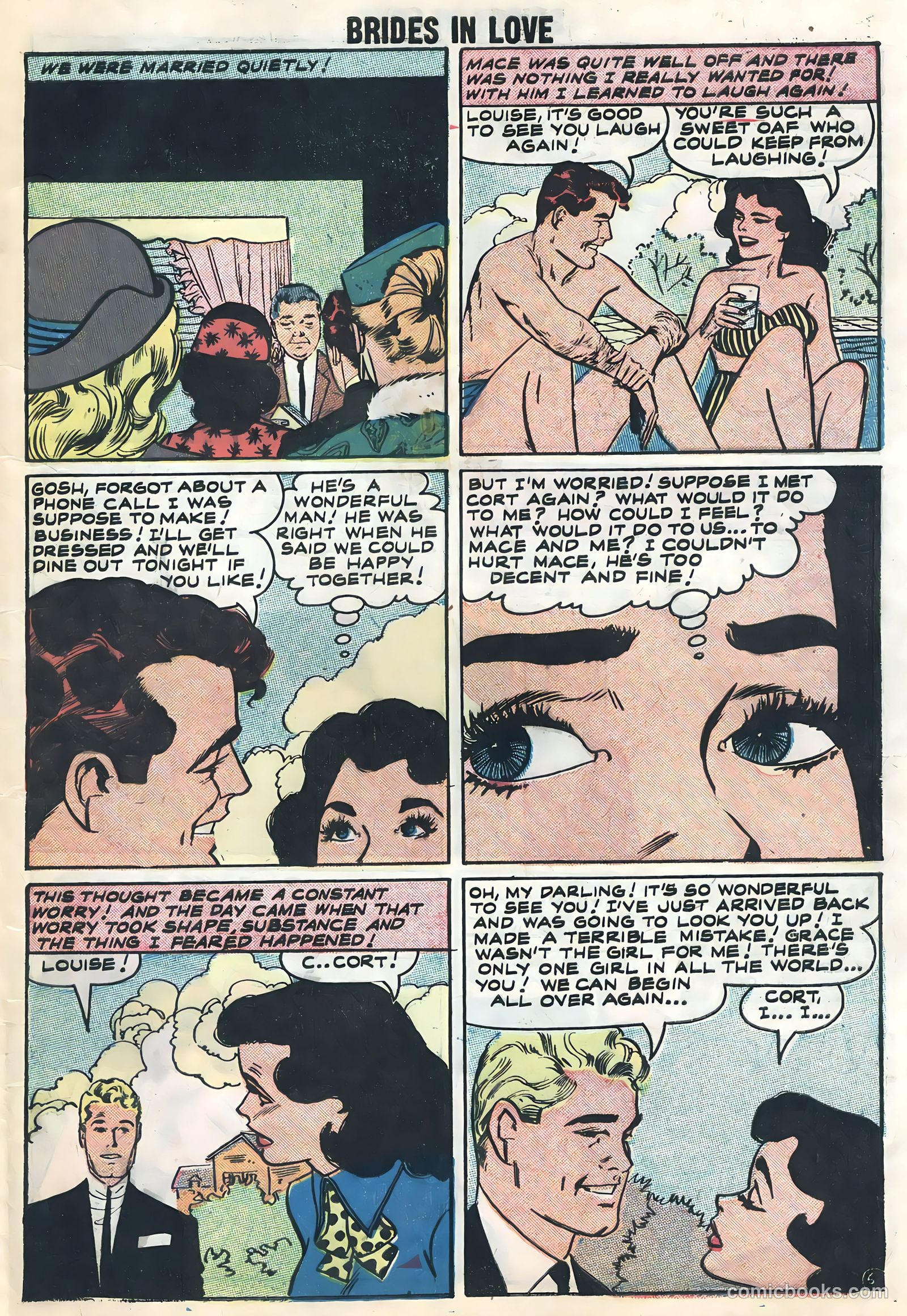 Brides in Love #9 (1958) — page 9 of 36