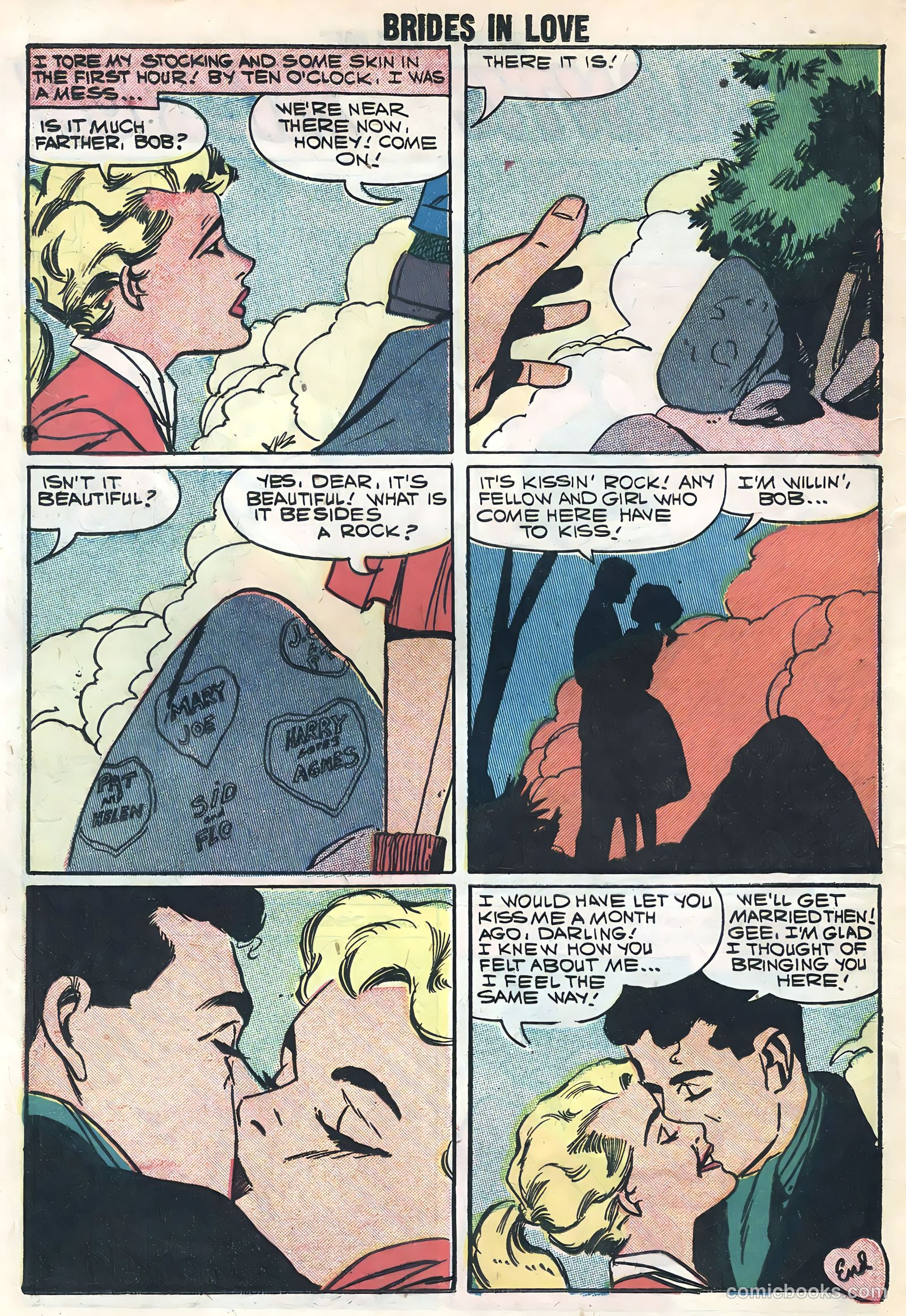 Brides in Love #9 (1958) — page 12 of 36