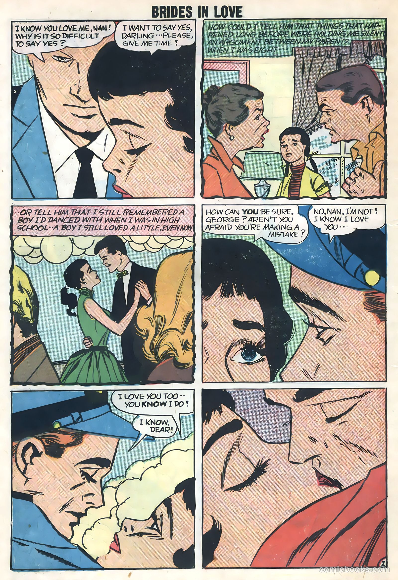 Brides in Love #9 (1958) — page 14 of 36