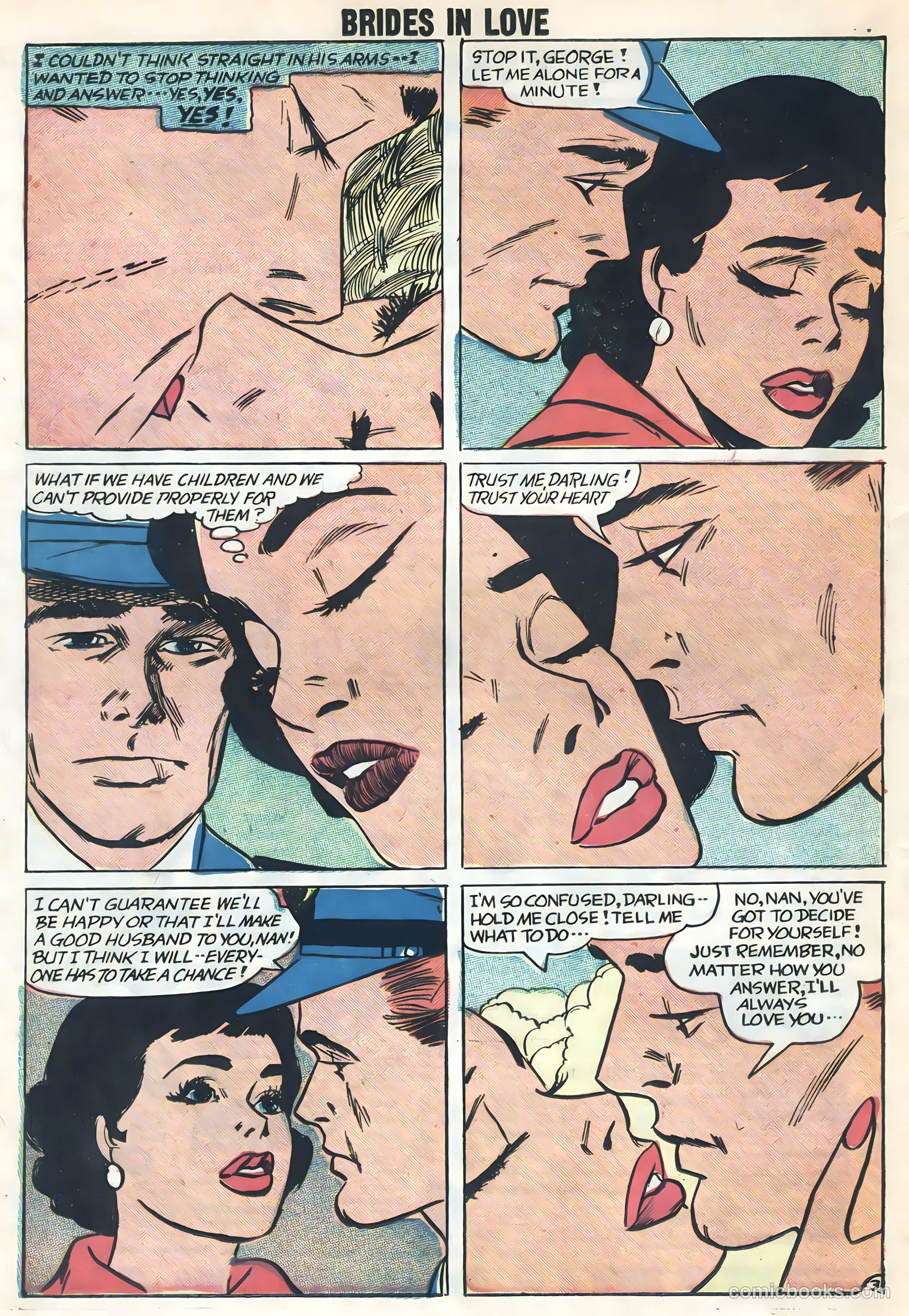 Brides in Love #9 (1958) — page 16 of 36
