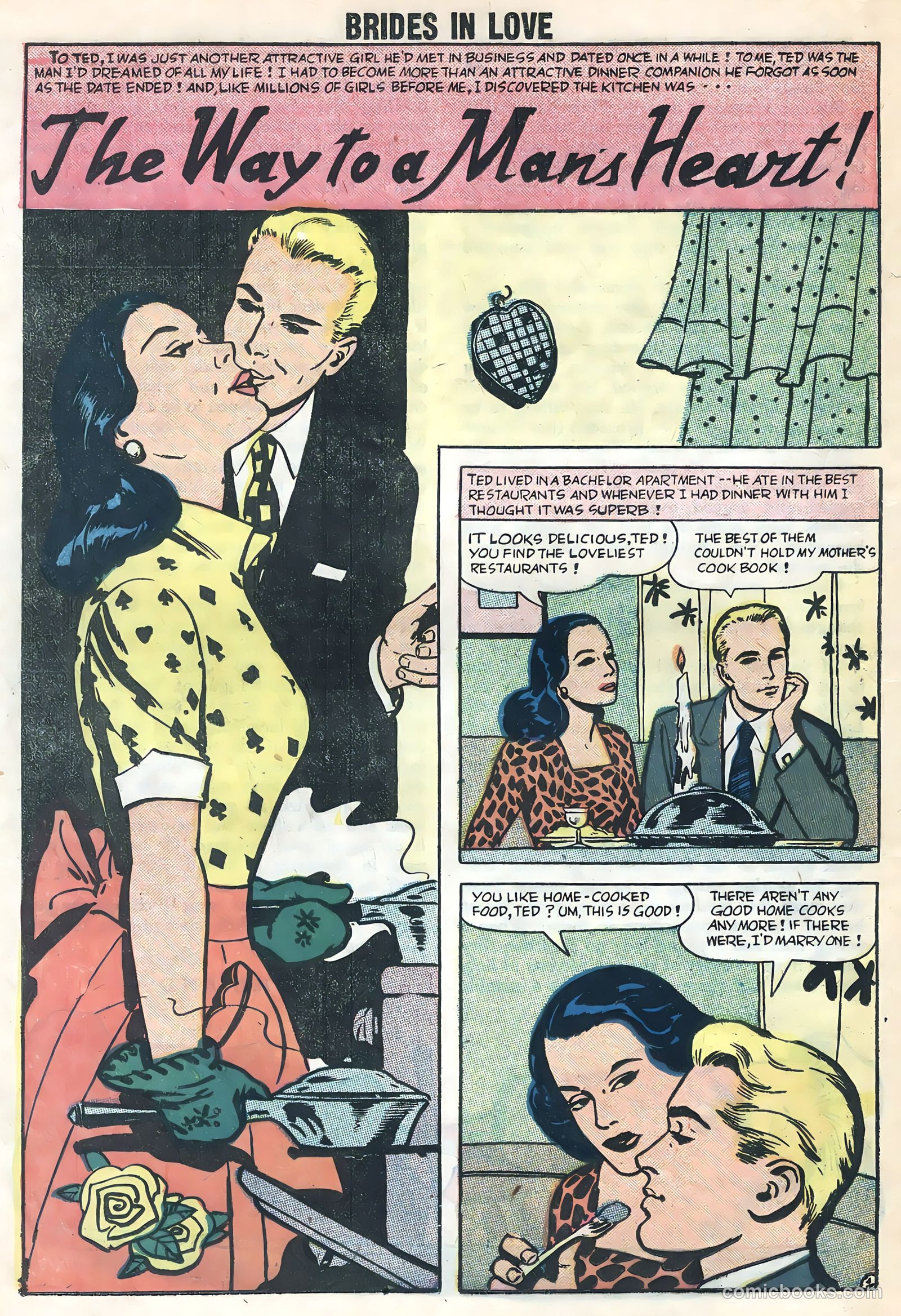Brides in Love #9 (1958) — page 20 of 36