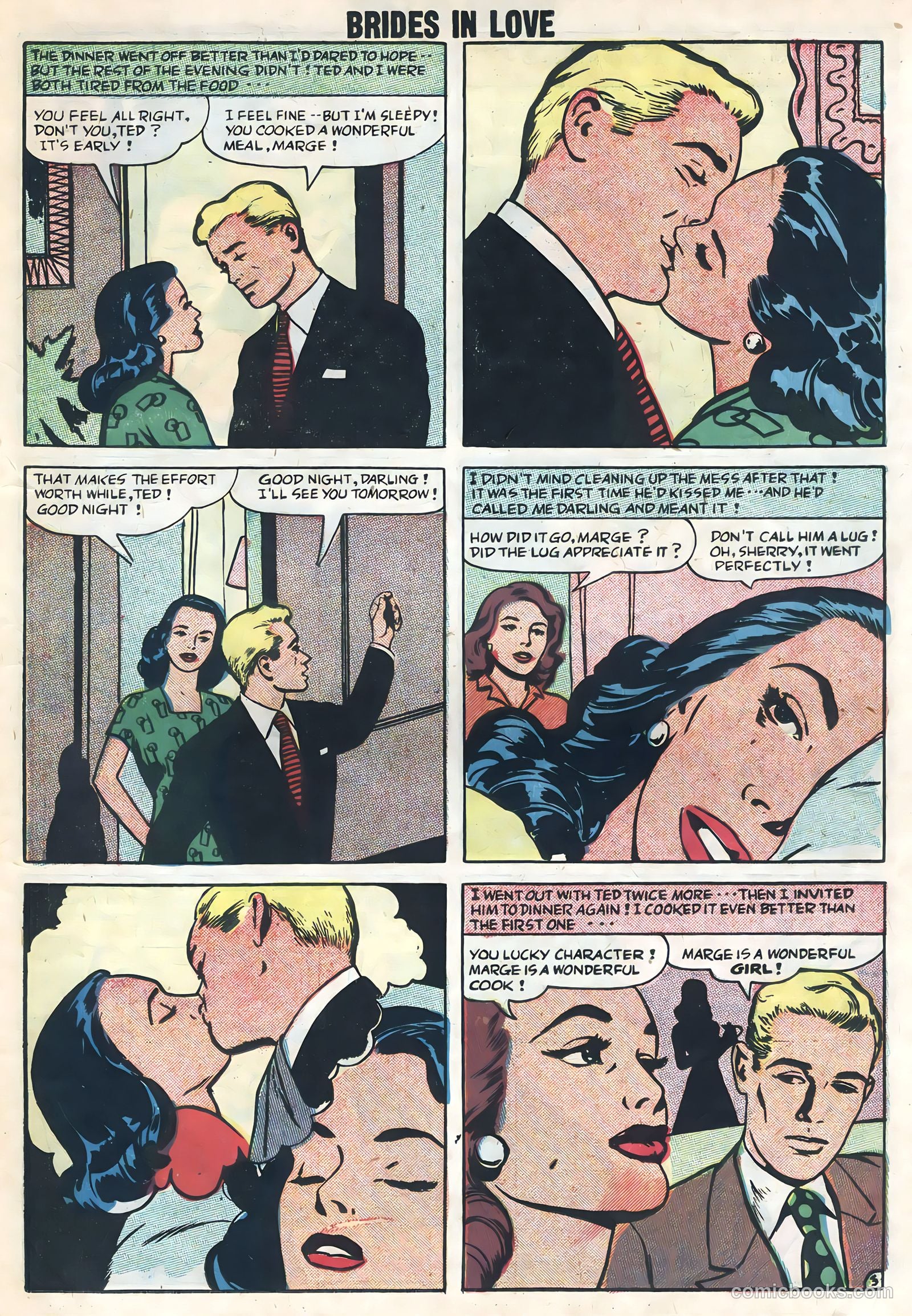 Brides in Love #9 (1958) — page 23 of 36