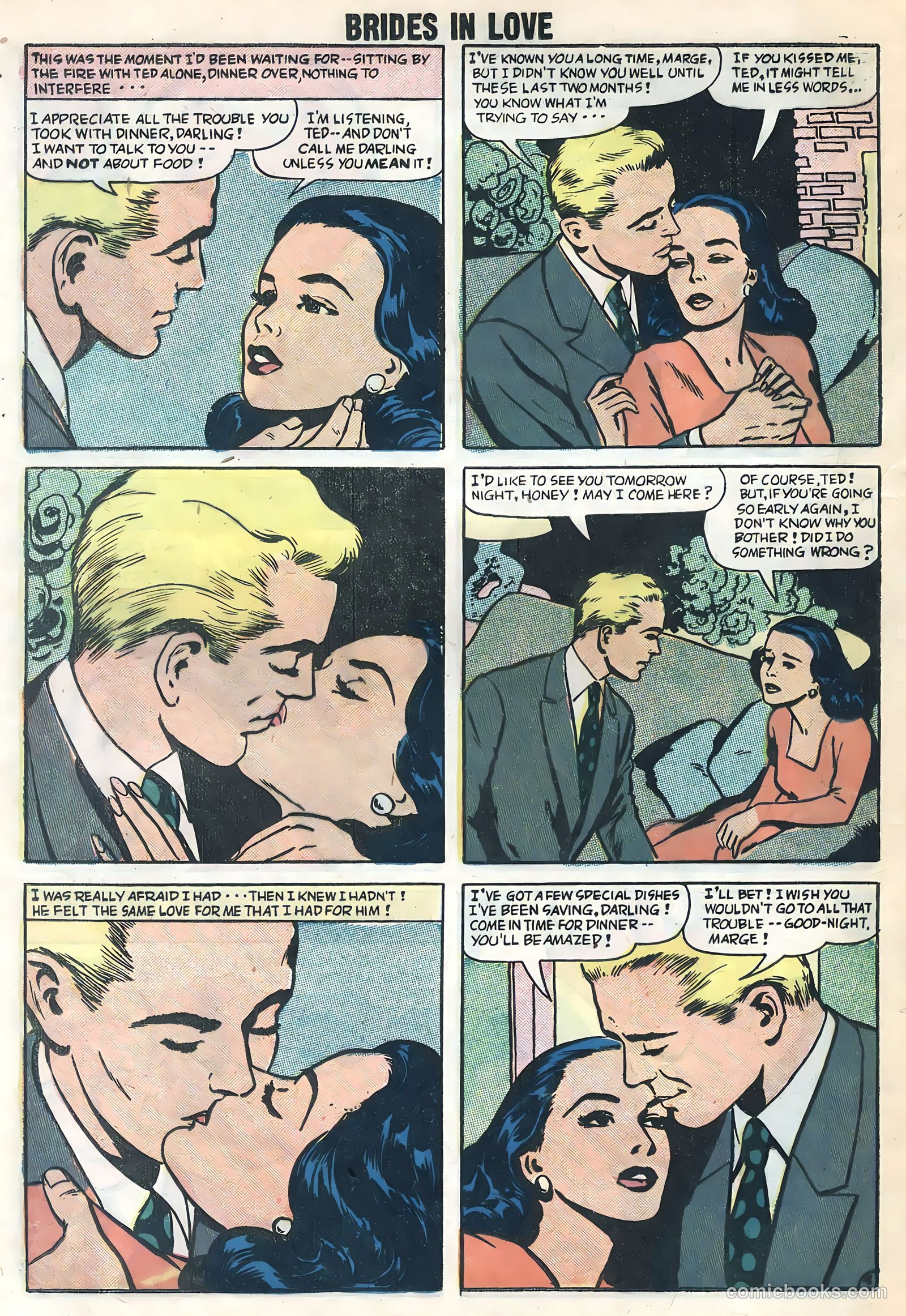 Brides in Love #9 (1958) — page 24 of 36