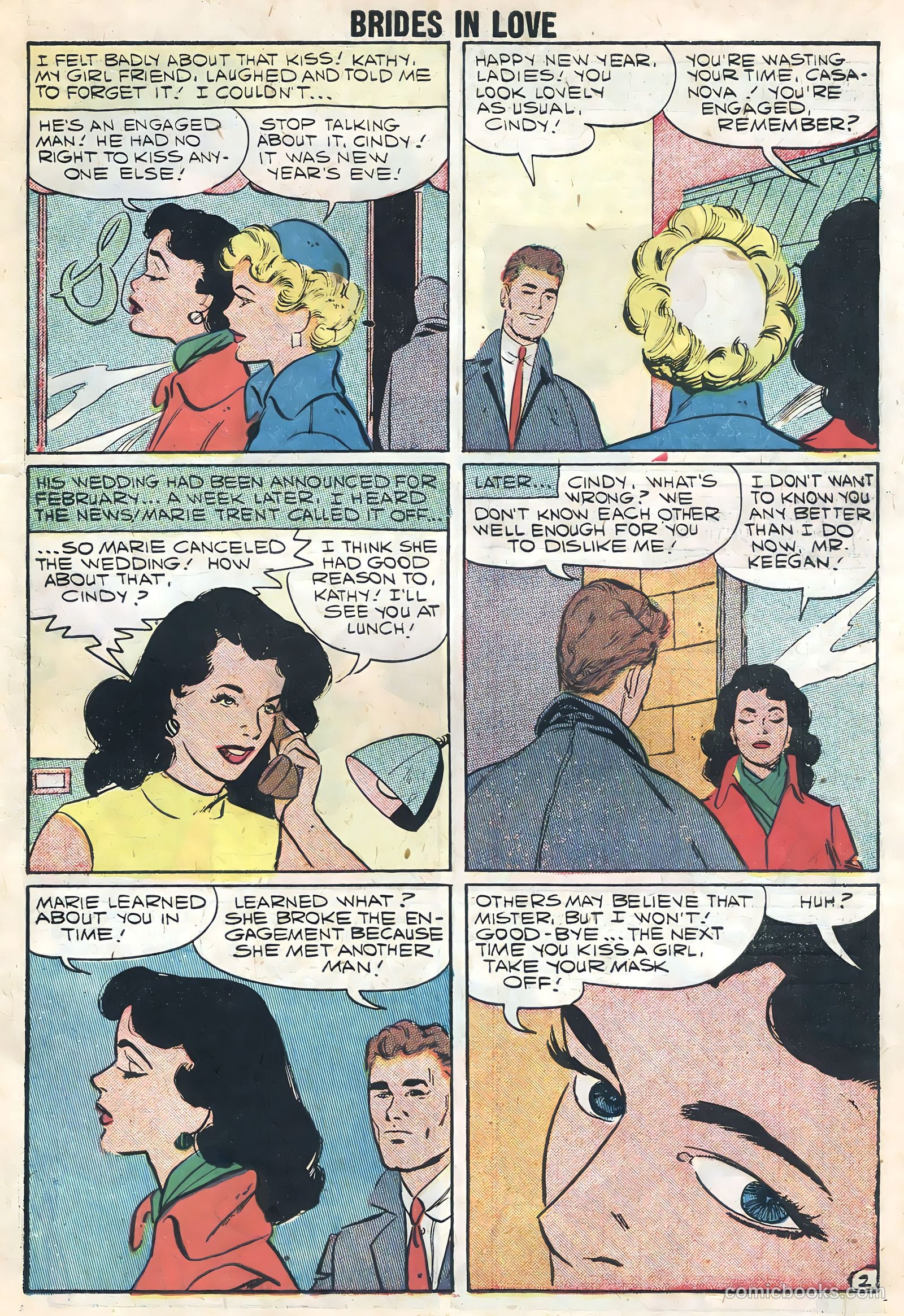 Brides in Love #9 (1958) — page 27 of 36