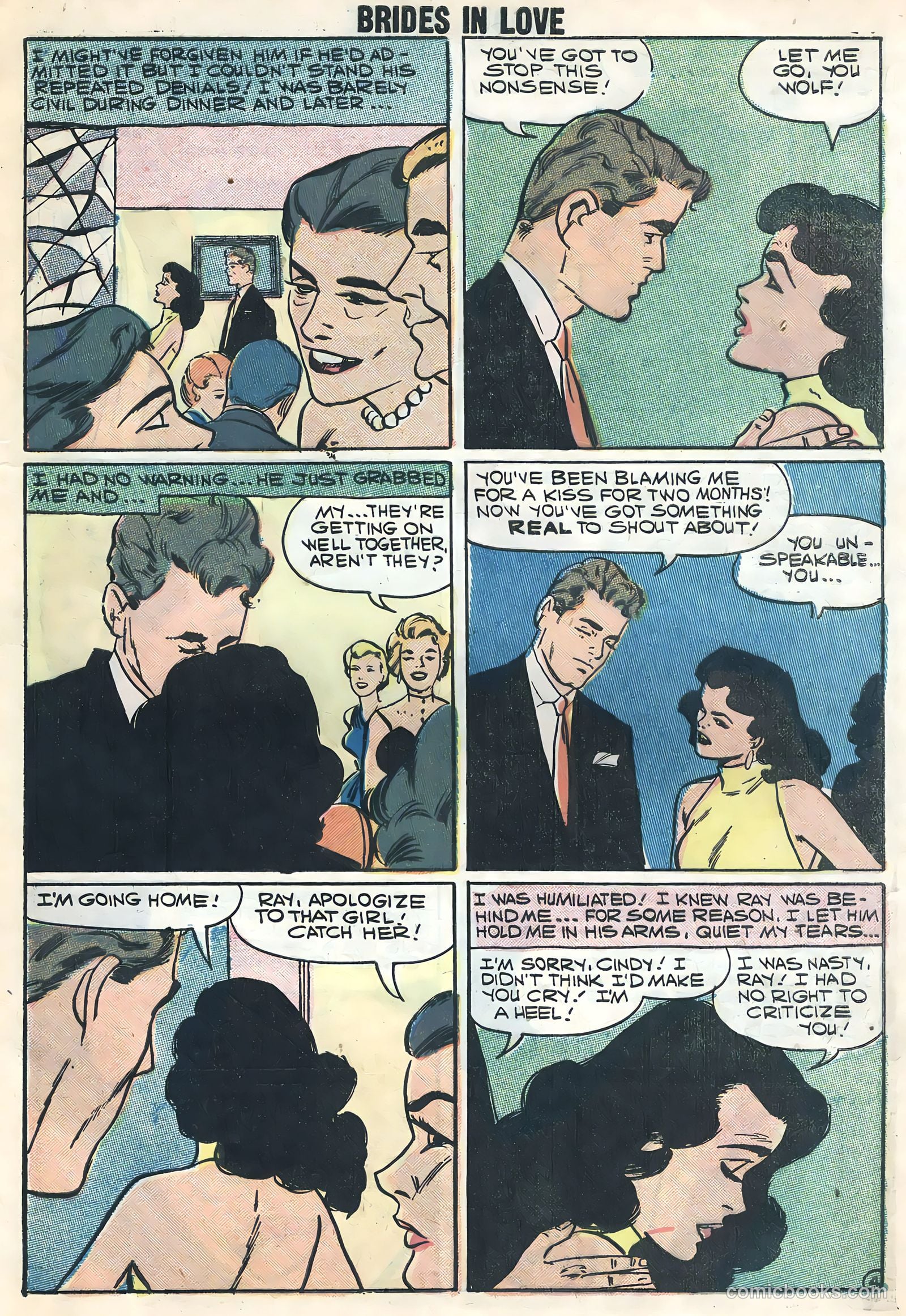 Brides in Love #9 (1958) — page 29 of 36