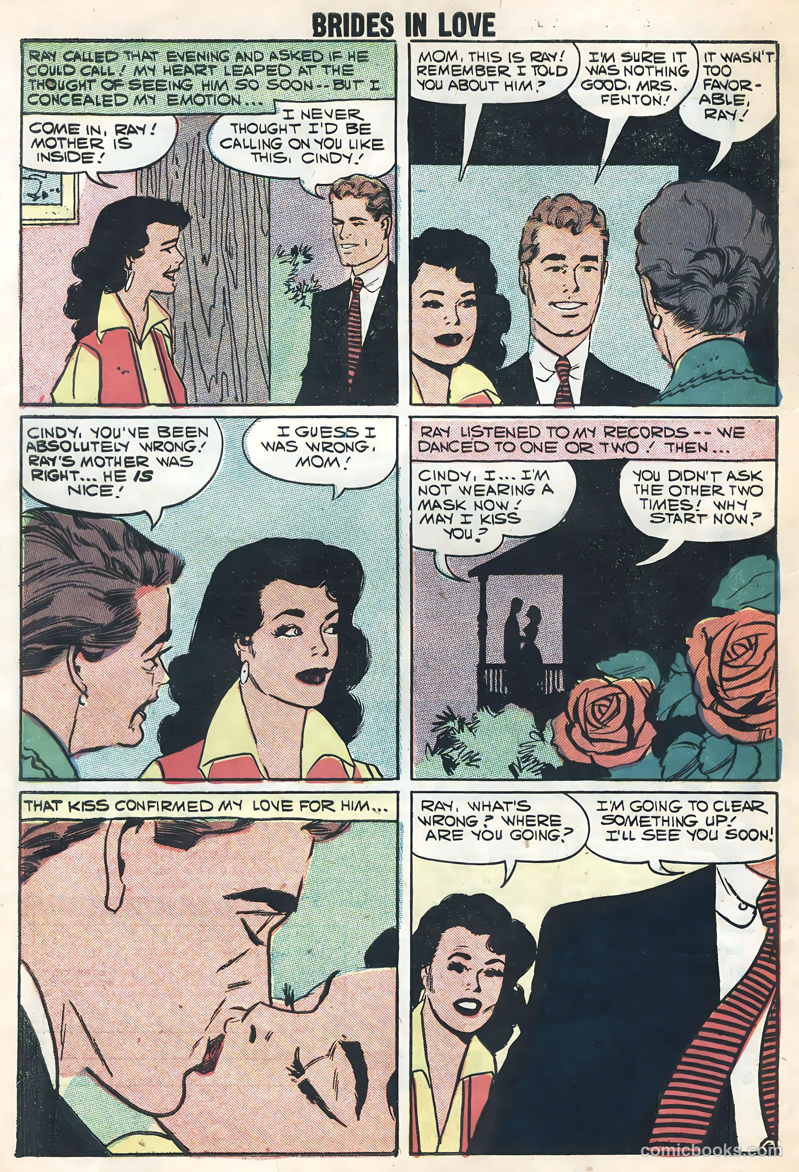 Brides in Love #9 (1958) — page 32 of 36