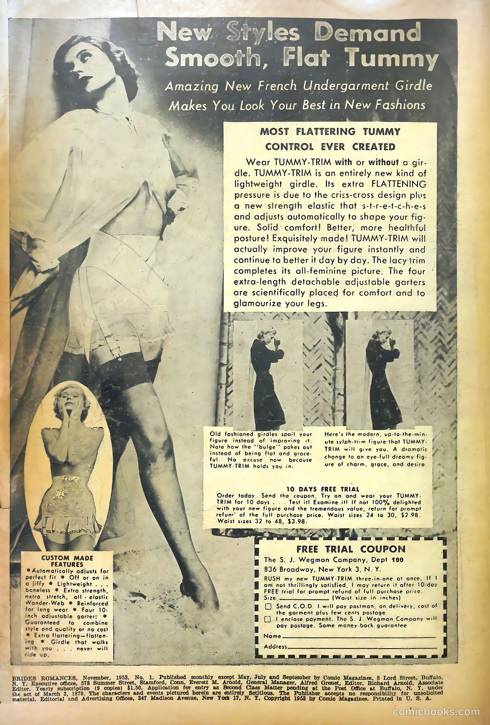 Brides Romances #1 (1953) — page 2 of 36