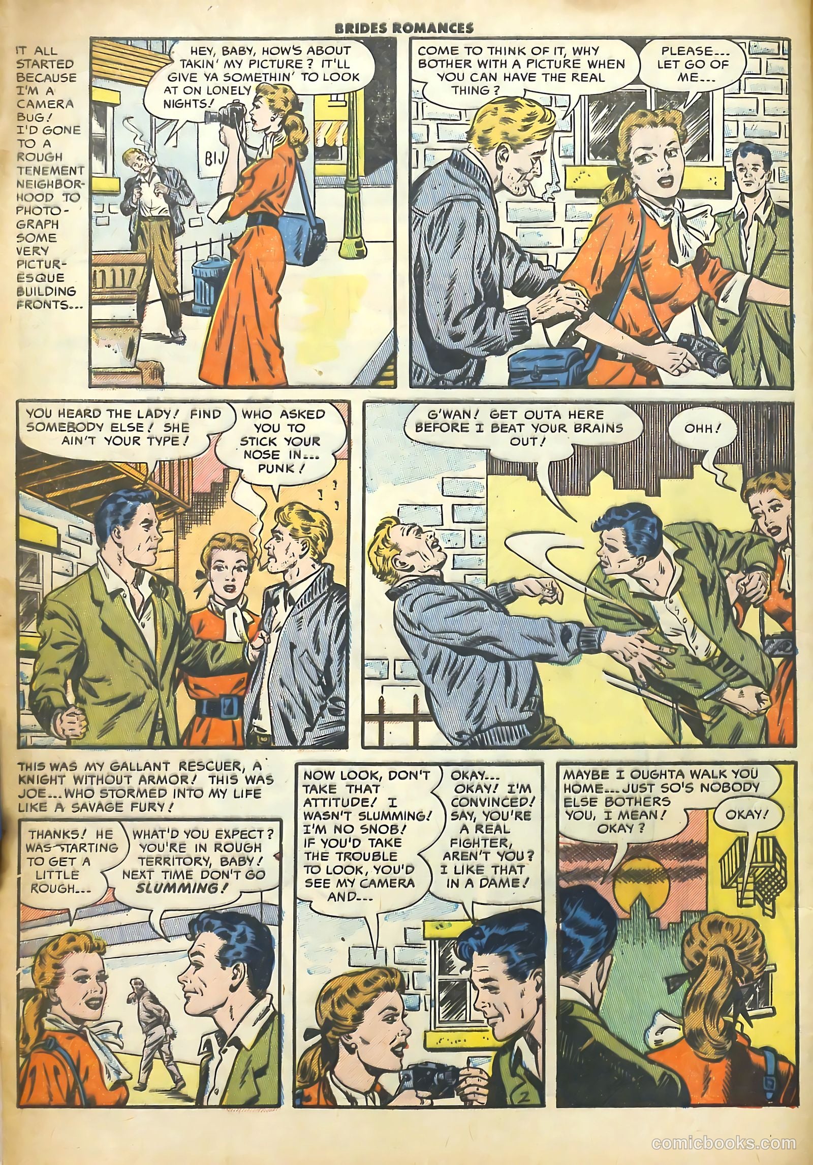 Brides Romances #1 (1953) — page 4 of 36