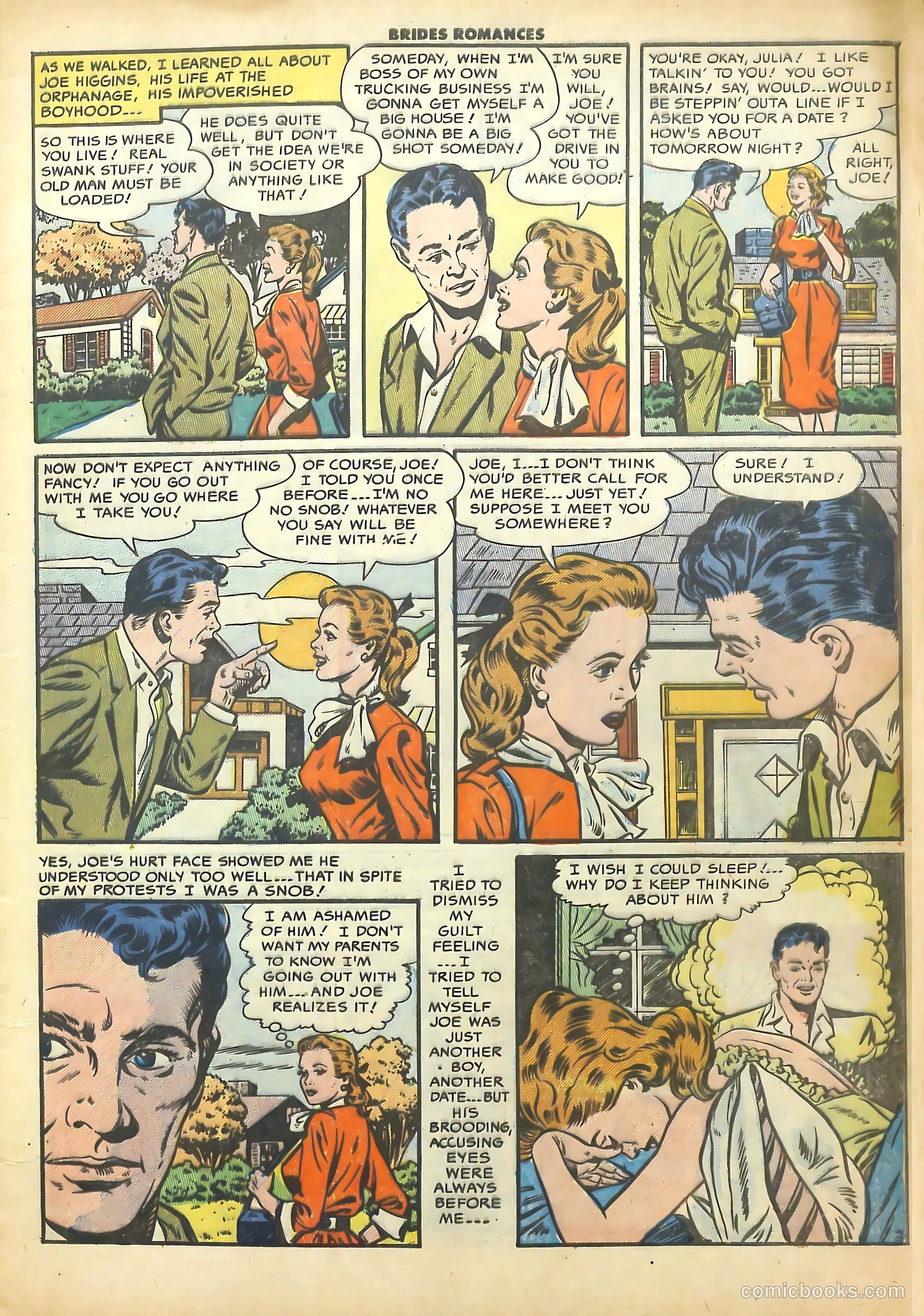 Brides Romances #1 (1953) — page 5 of 36