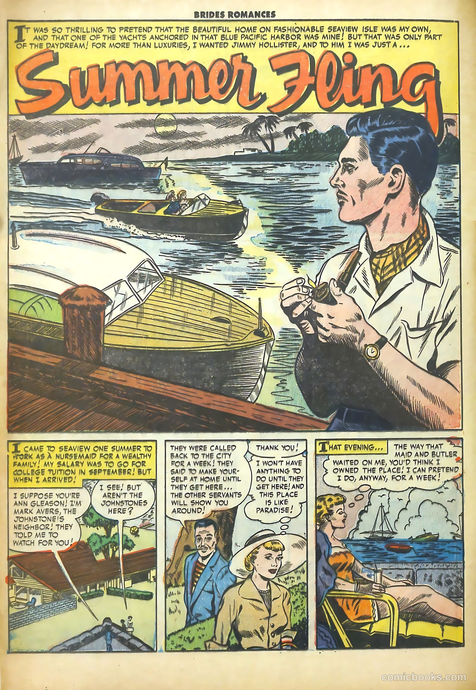 Brides Romances #1 (1953) — page 12 of 36