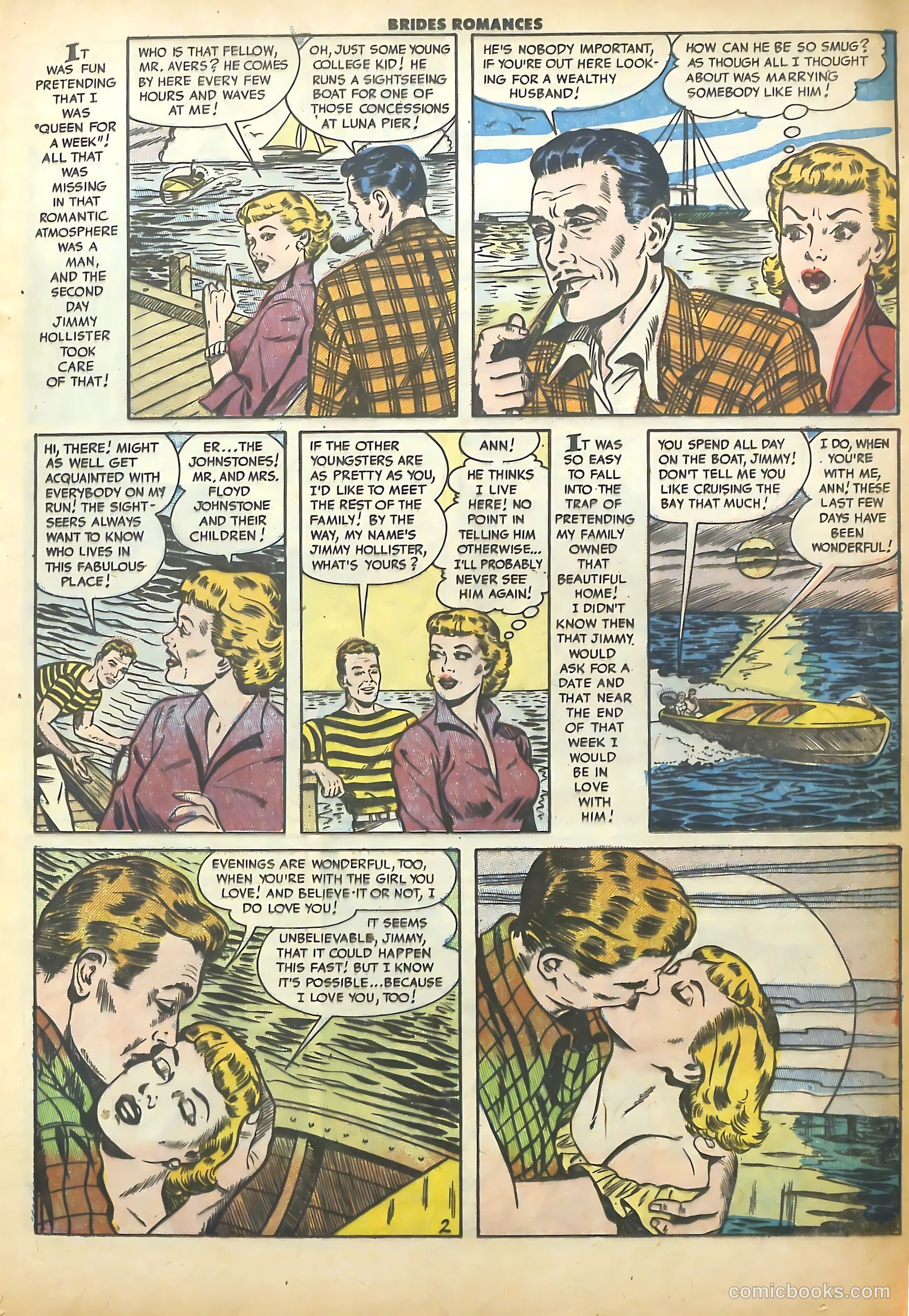 Brides Romances #1 (1953) — page 13 of 36