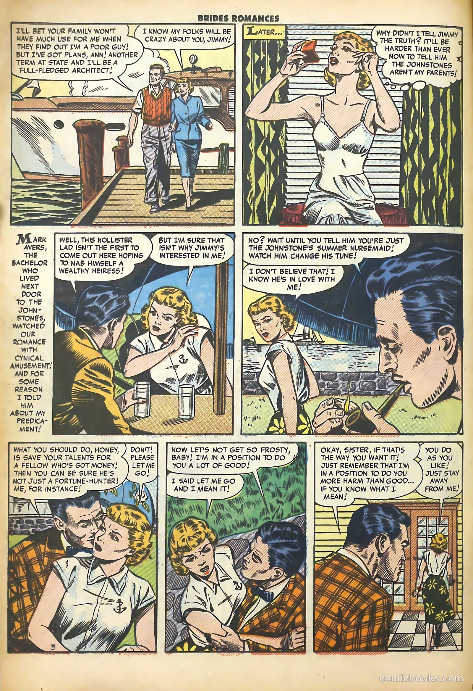 Brides Romances #1 (1953) — page 14 of 36