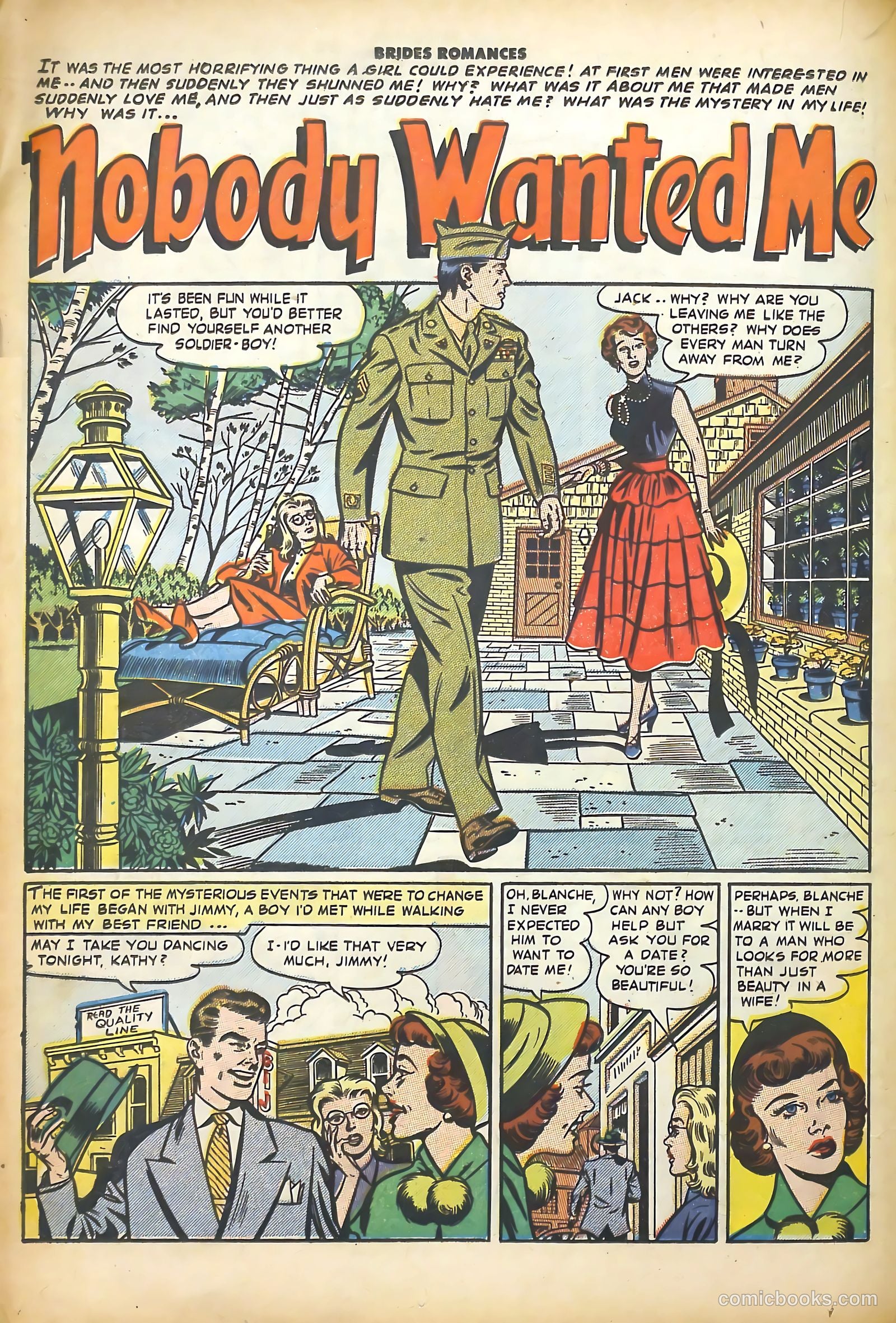 Brides Romances #1 (1953) — page 18 of 36