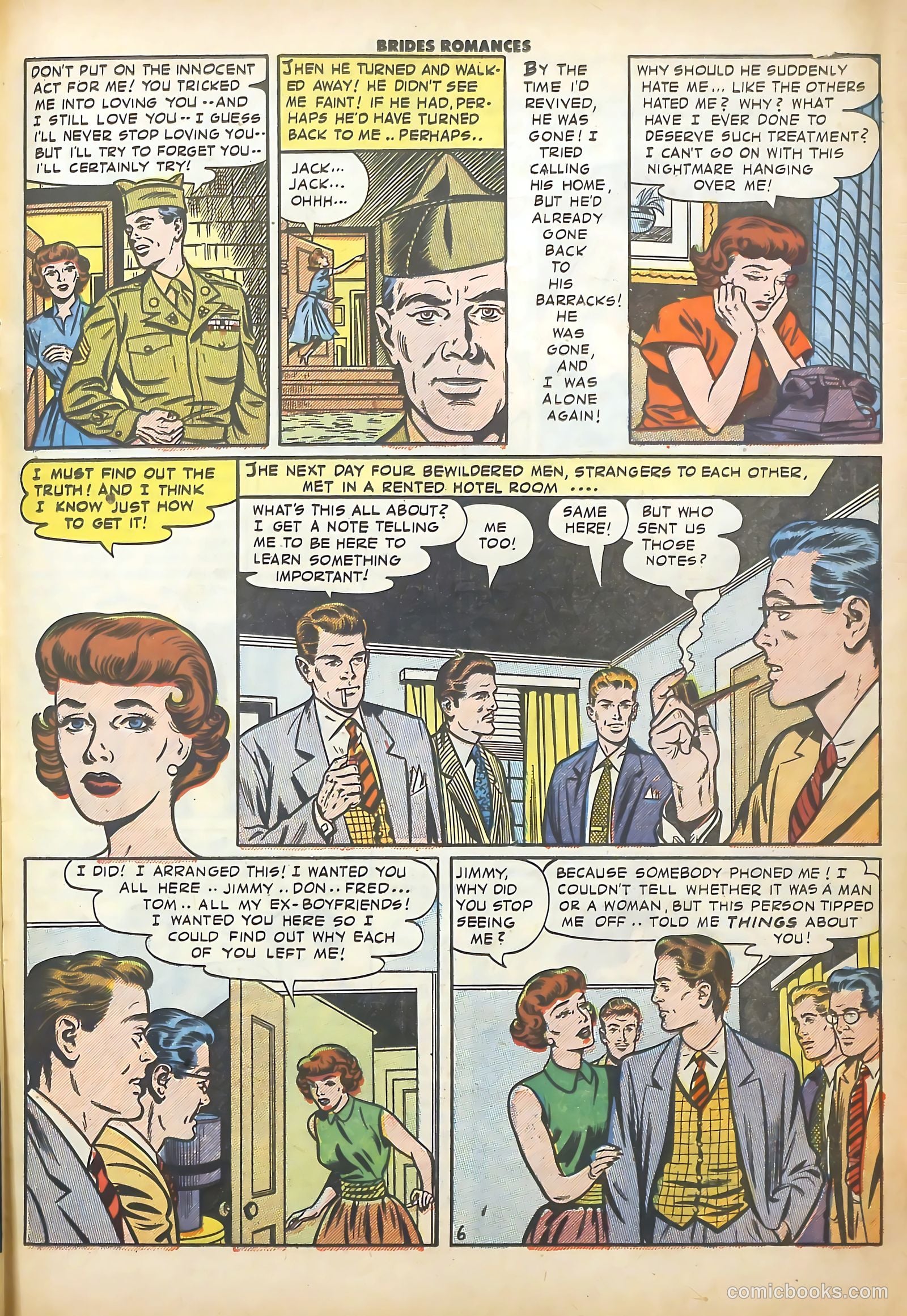 Brides Romances #1 (1953) — page 23 of 36