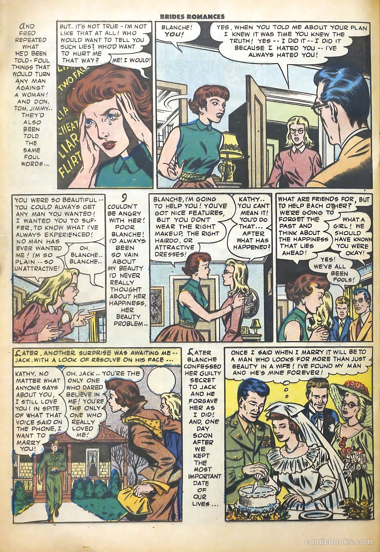 Brides Romances #1 (1953) — page 24 of 36