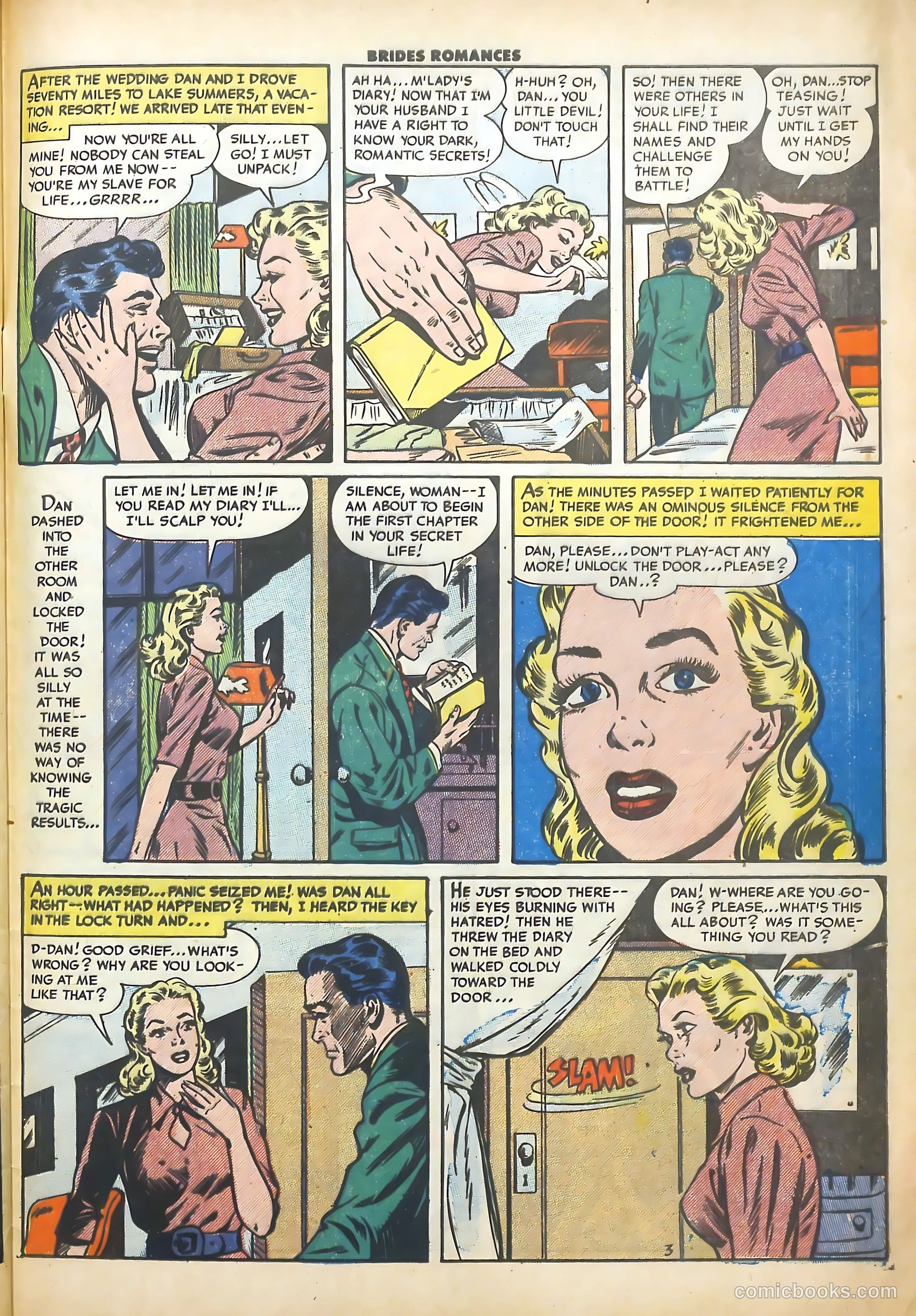 Brides Romances #1 (1953) — page 29 of 36