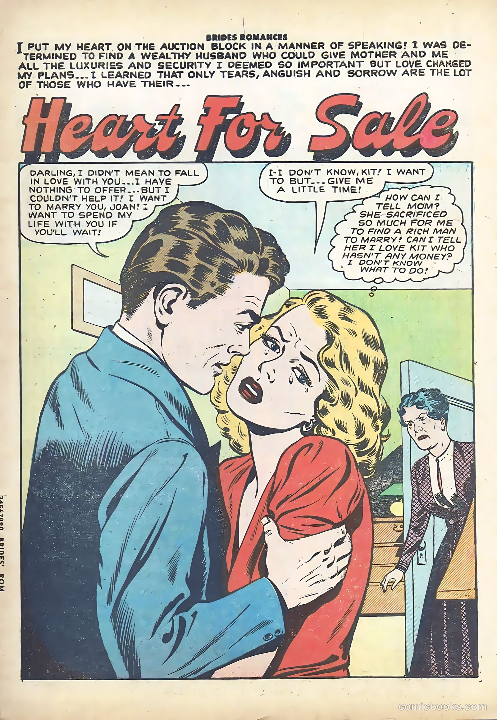 Brides Romances #10 (1955) — page 3 of 36