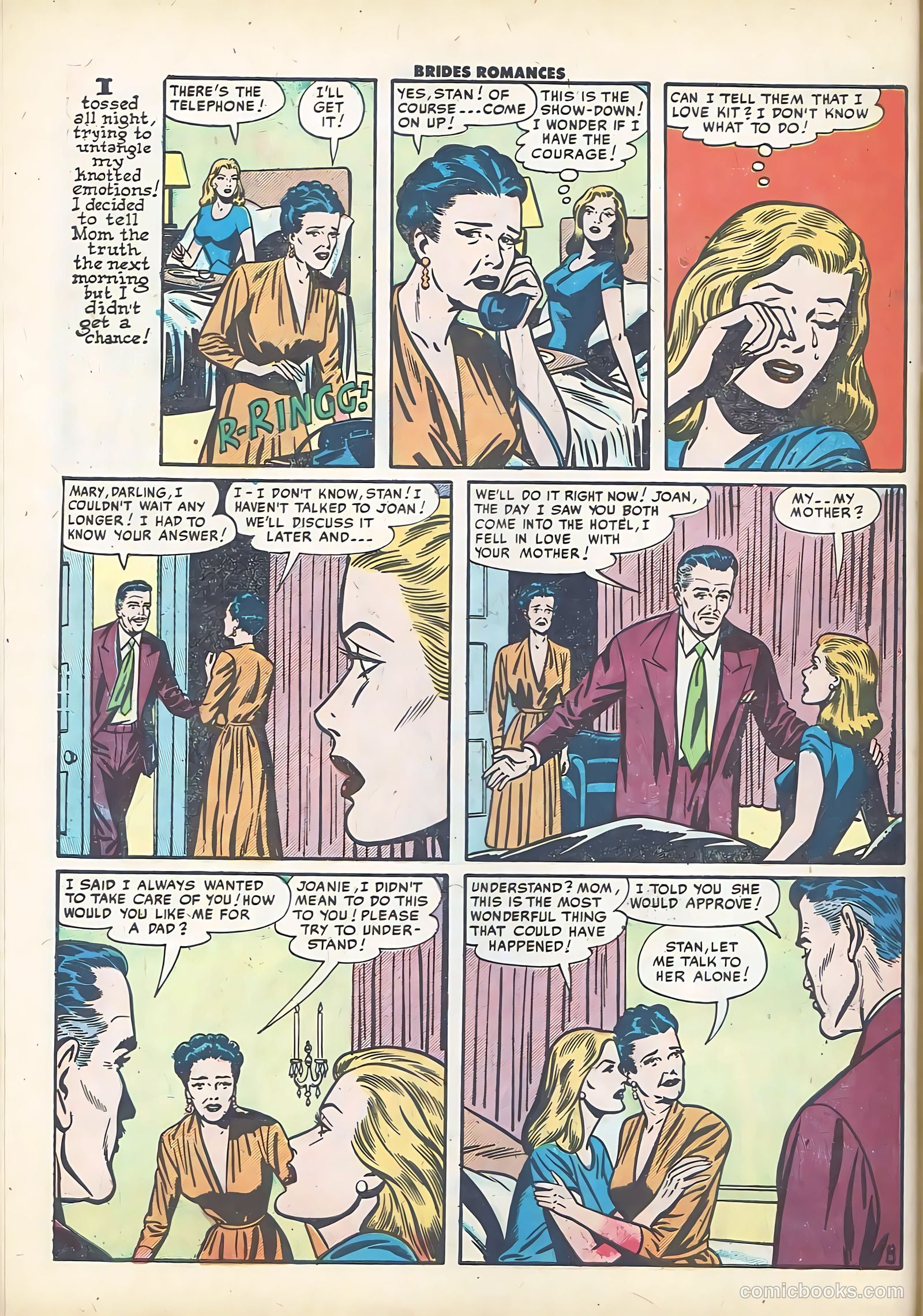 Brides Romances #10 (1955) — page 10 of 36