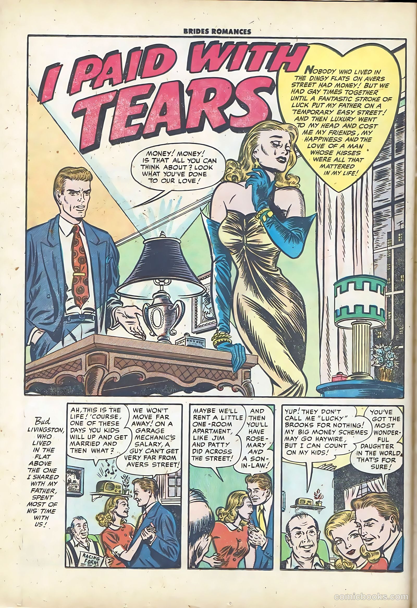 Brides Romances #10 (1955) — page 12 of 36