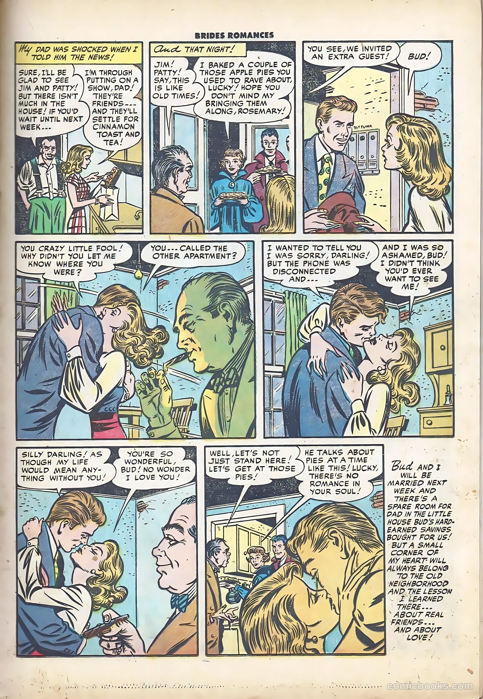Brides Romances #10 (1955) — page 17 of 36