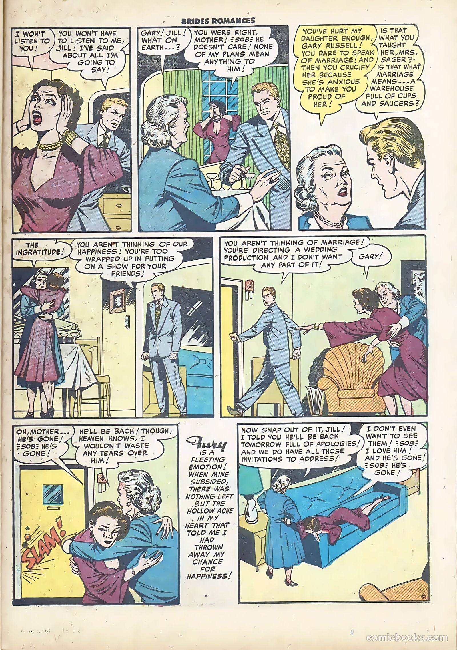 Brides Romances #10 (1955) — page 23 of 36