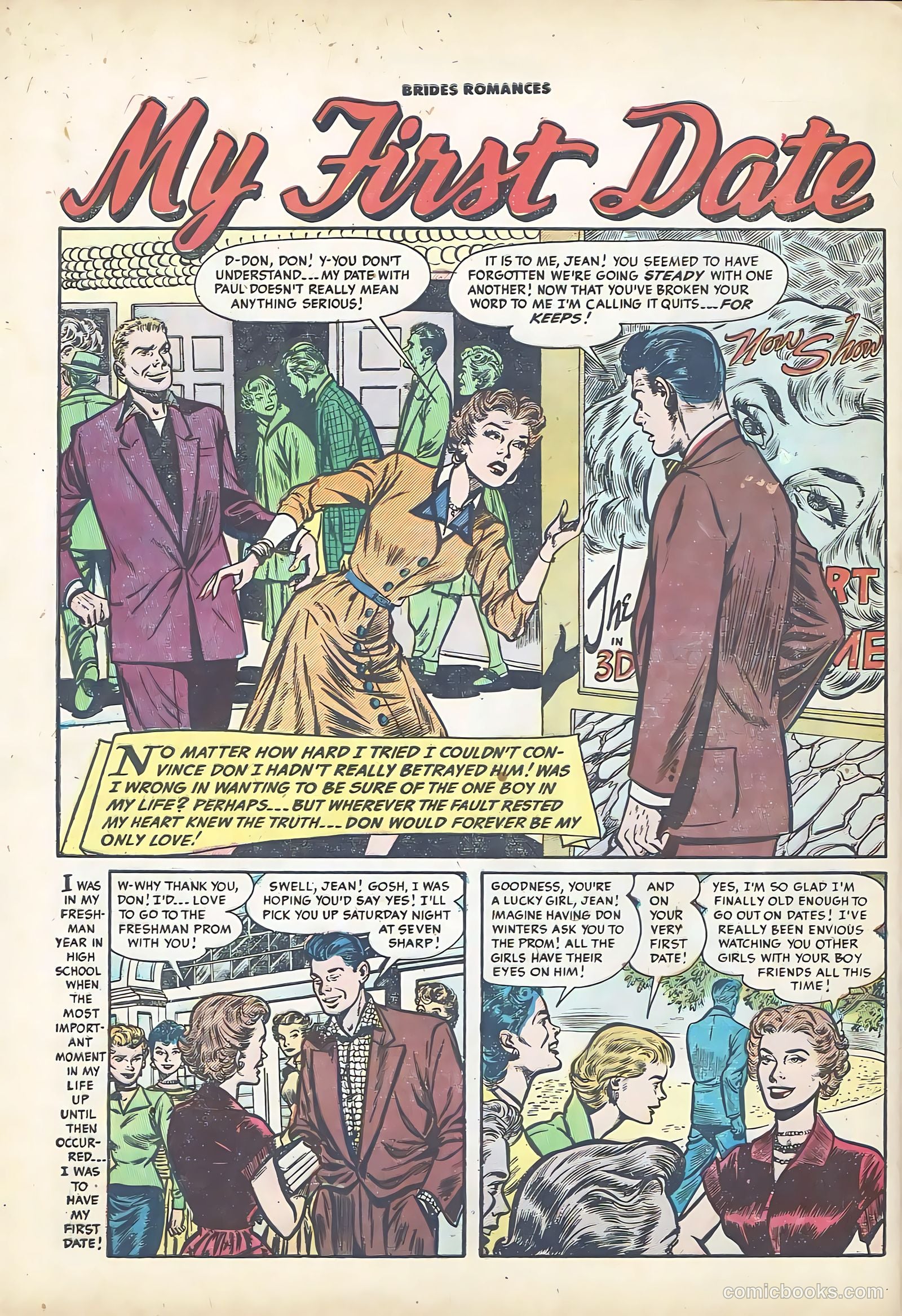 Brides Romances #10 (1955) — page 28 of 36