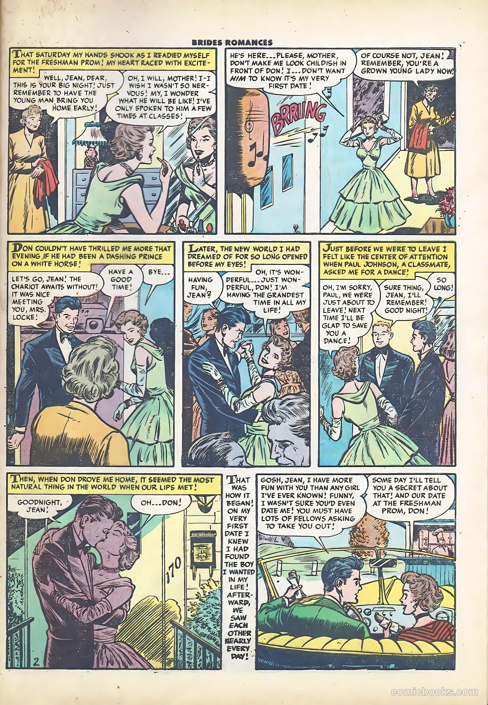 Brides Romances #10 (1955) — page 29 of 36