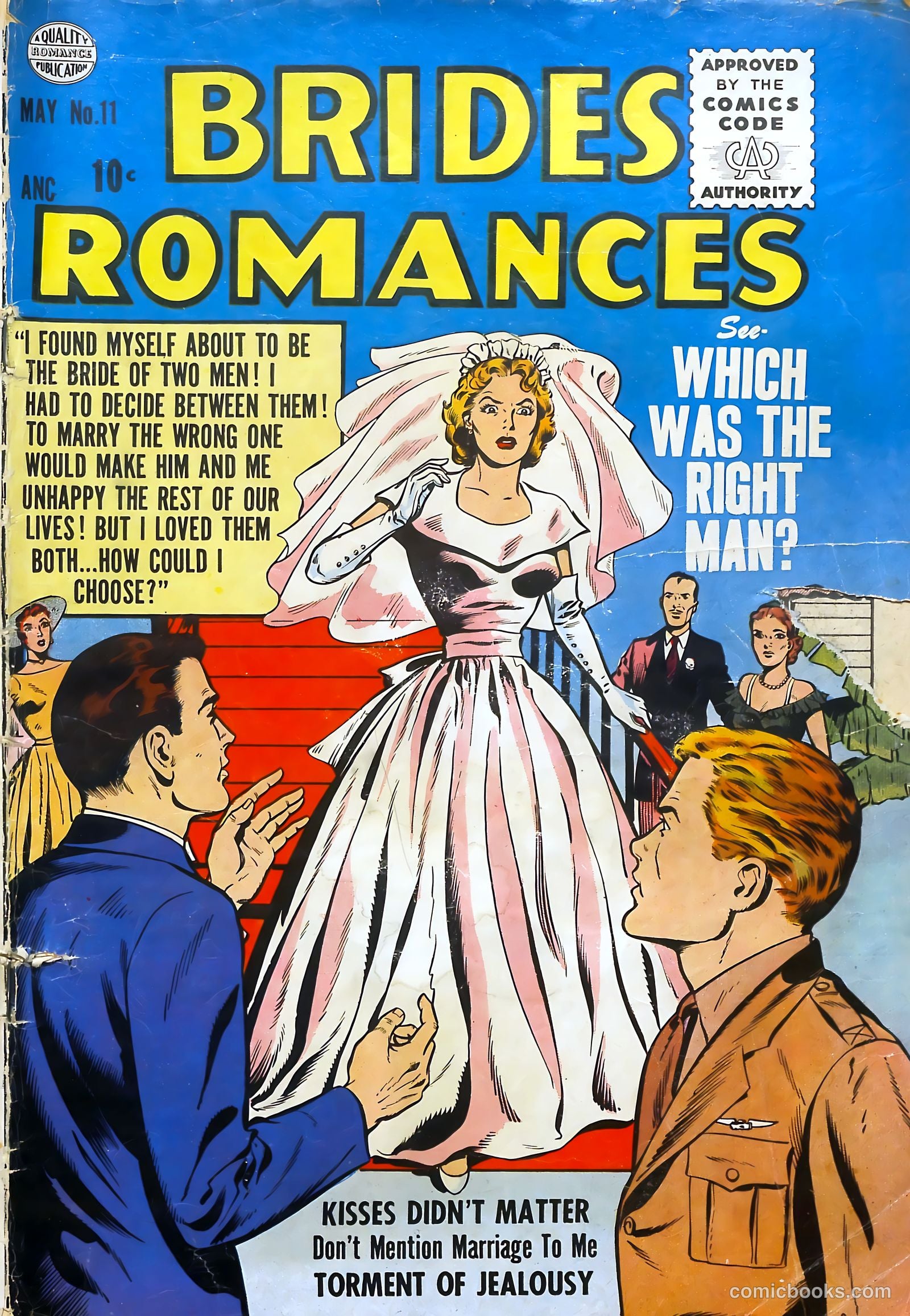 Brides Romances #11 (1955) — page 2 of 37